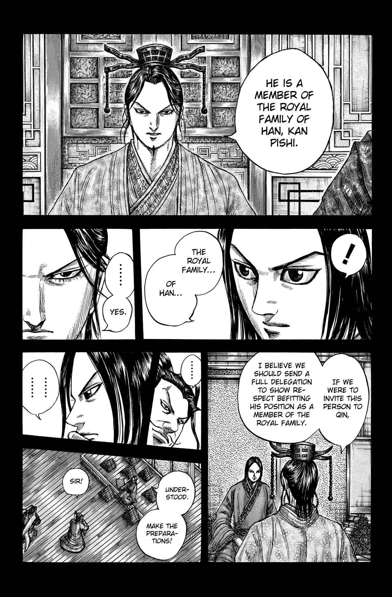 Kingdom Chapter 757 page 4 - Chapter 757: The Capital of the Three Jins