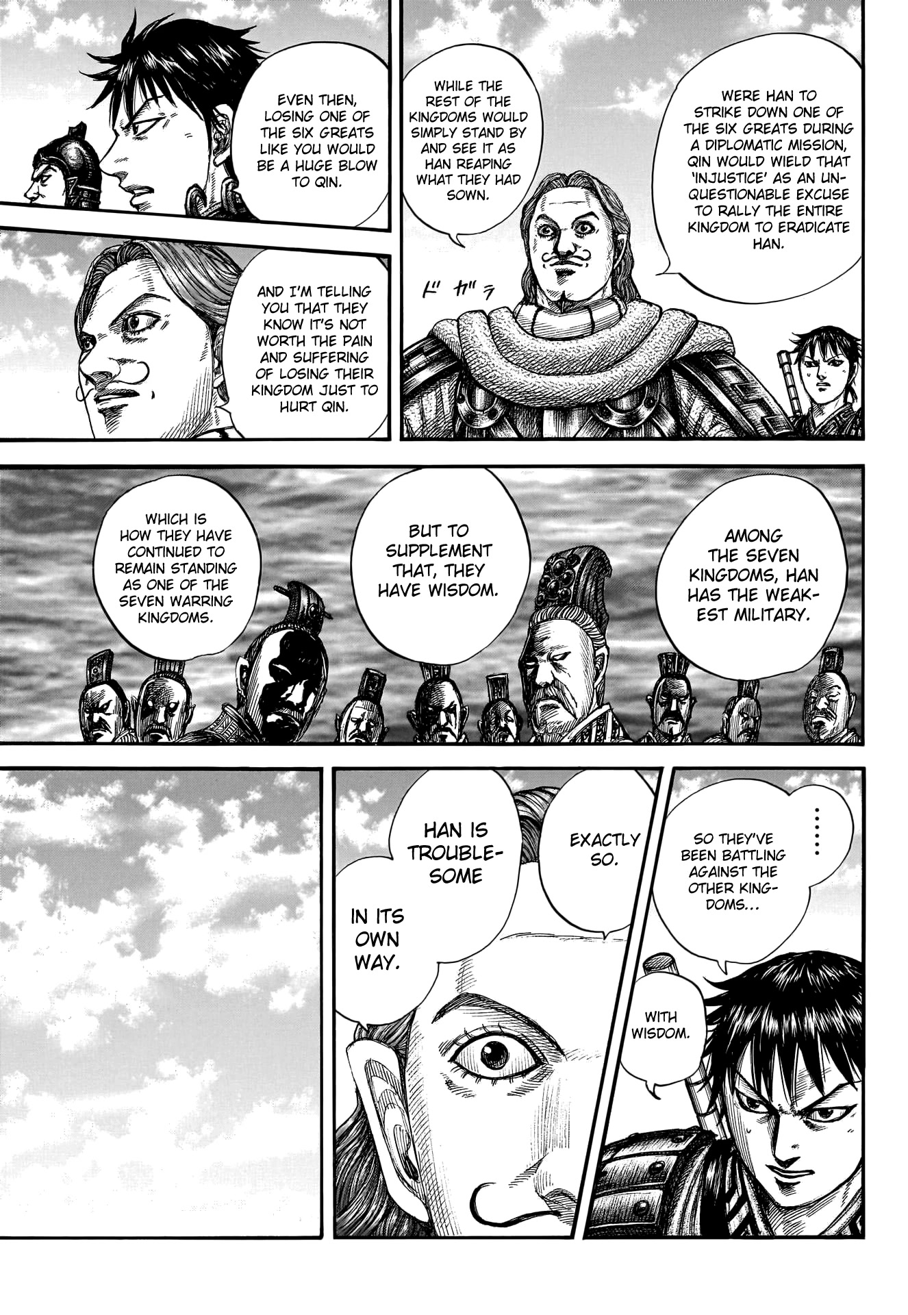 Kingdom Chapter 757 page 9 - Chapter 757: The Capital of the Three Jins