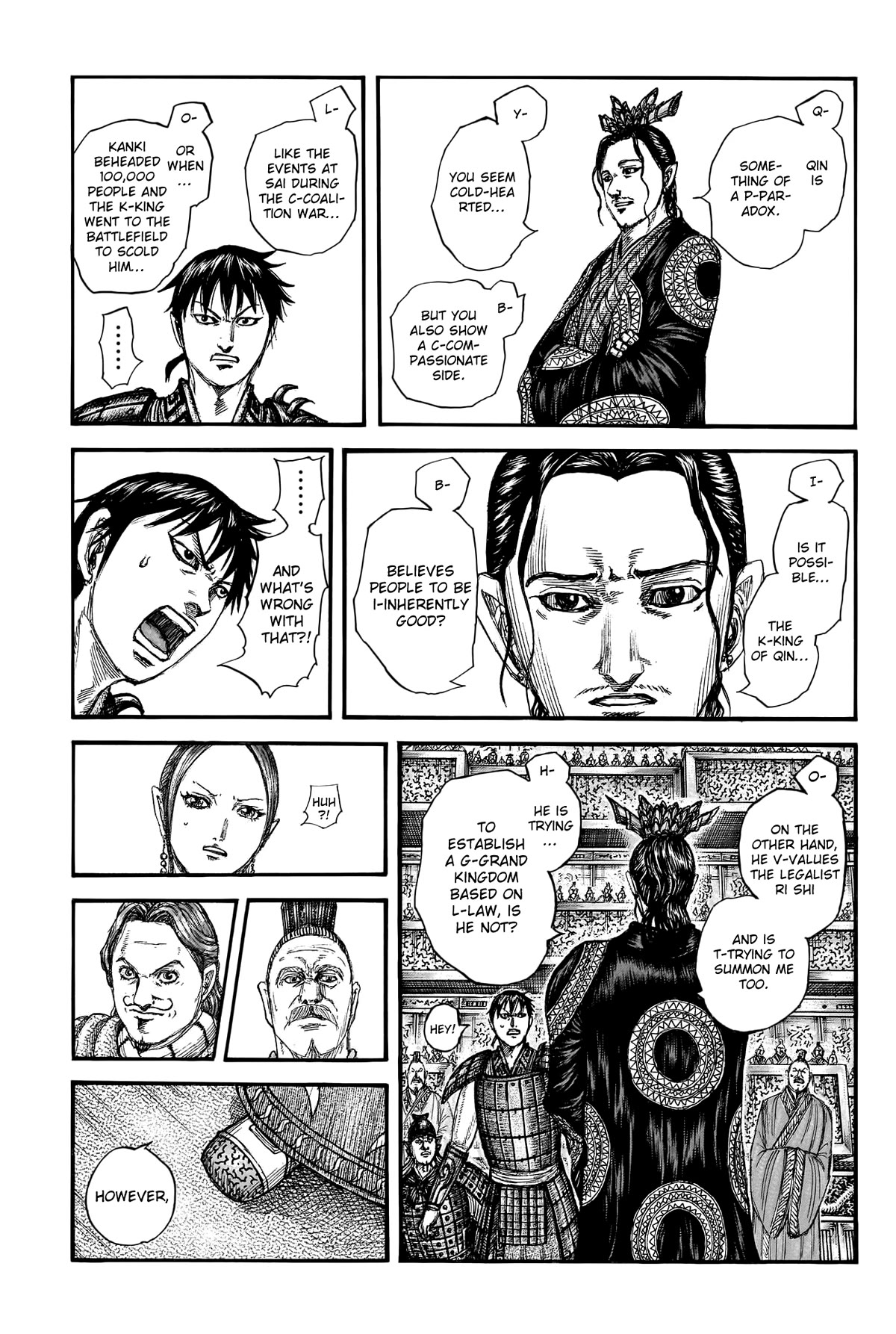 Kingdom Chapter 759 page 11 - Chapter 759: The Paradoxical King