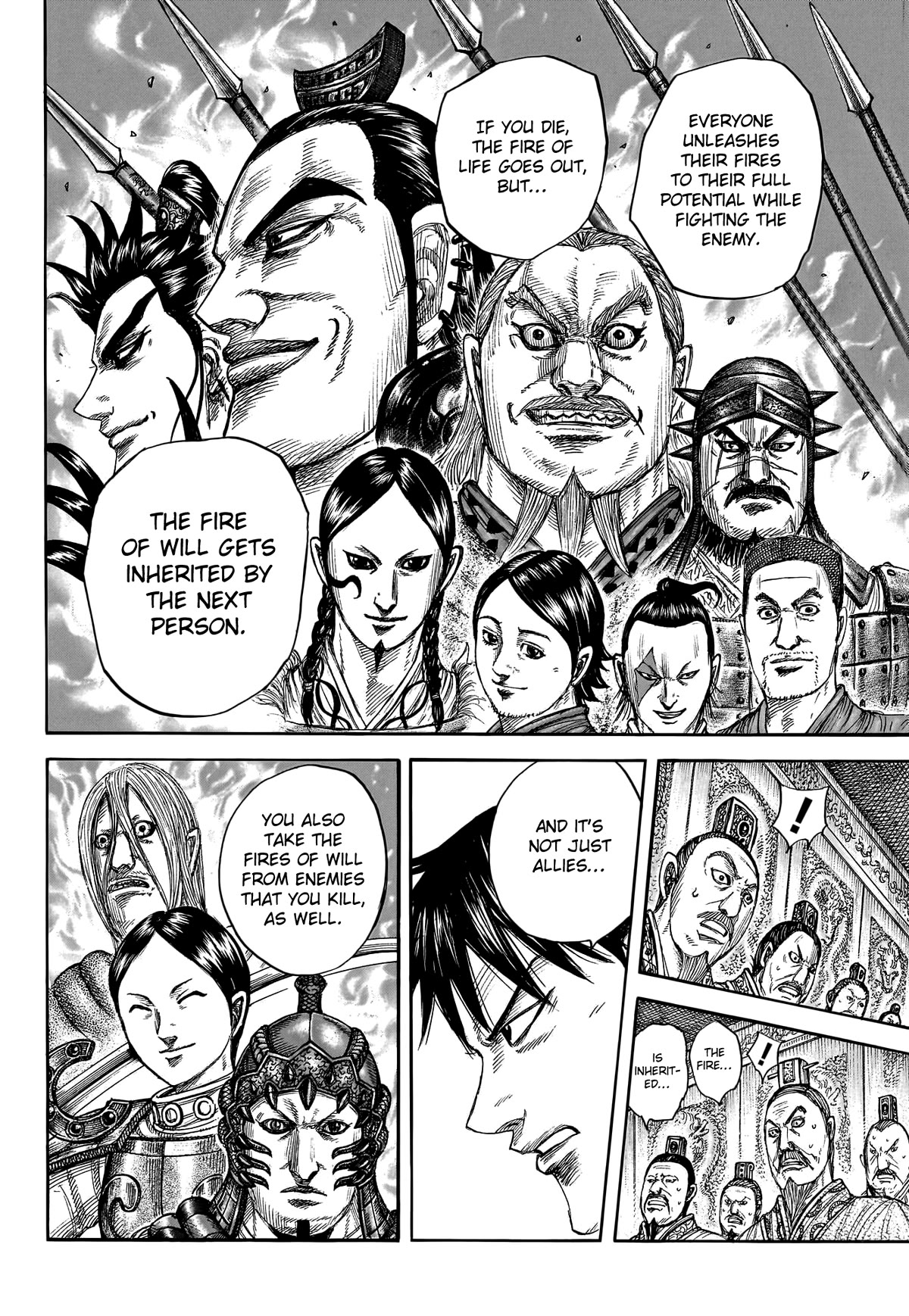 Kingdom manga, chapter 760, page 12 of 21