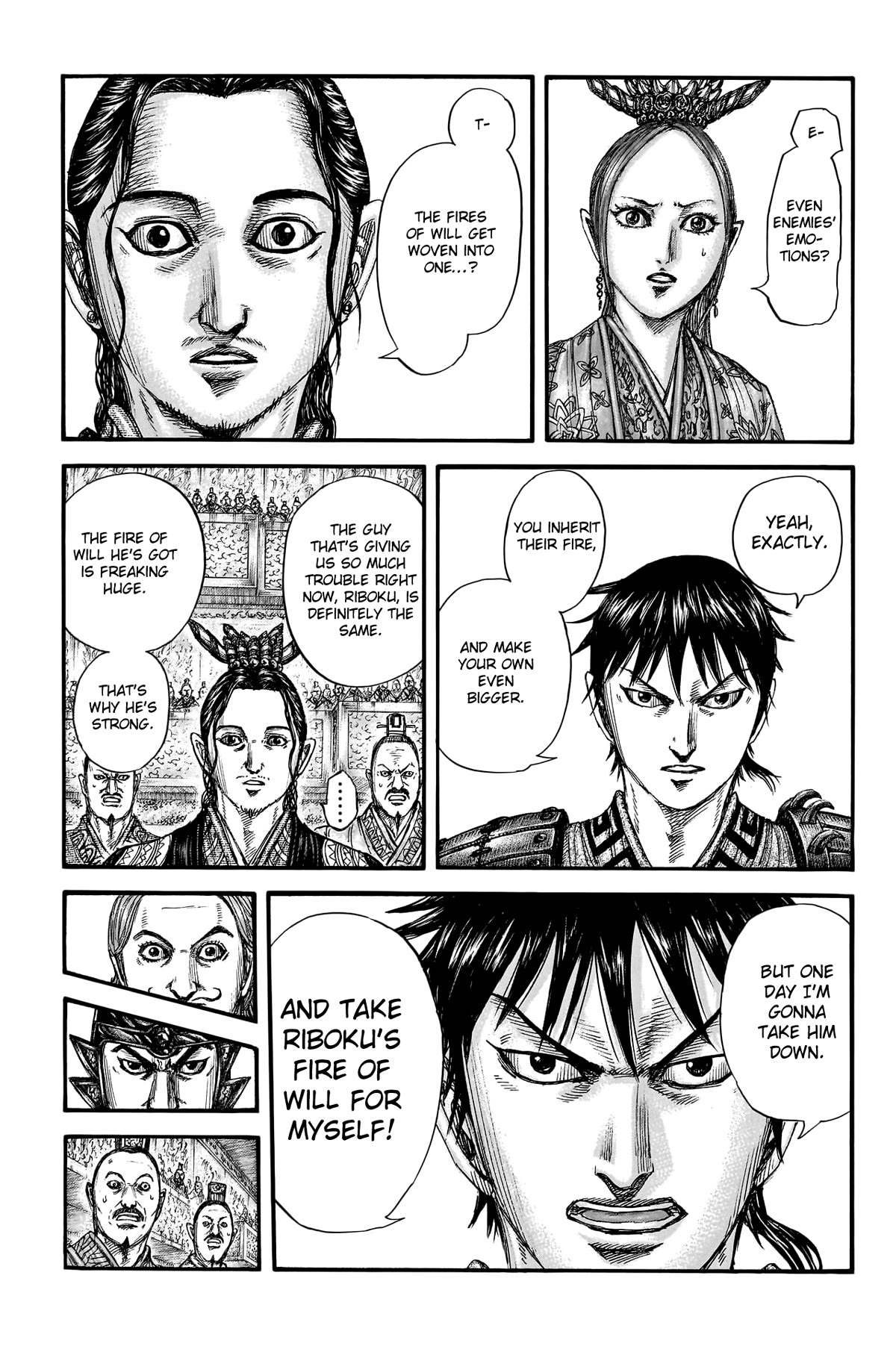Kingdom manga, chapter 760, page 13 of 21
