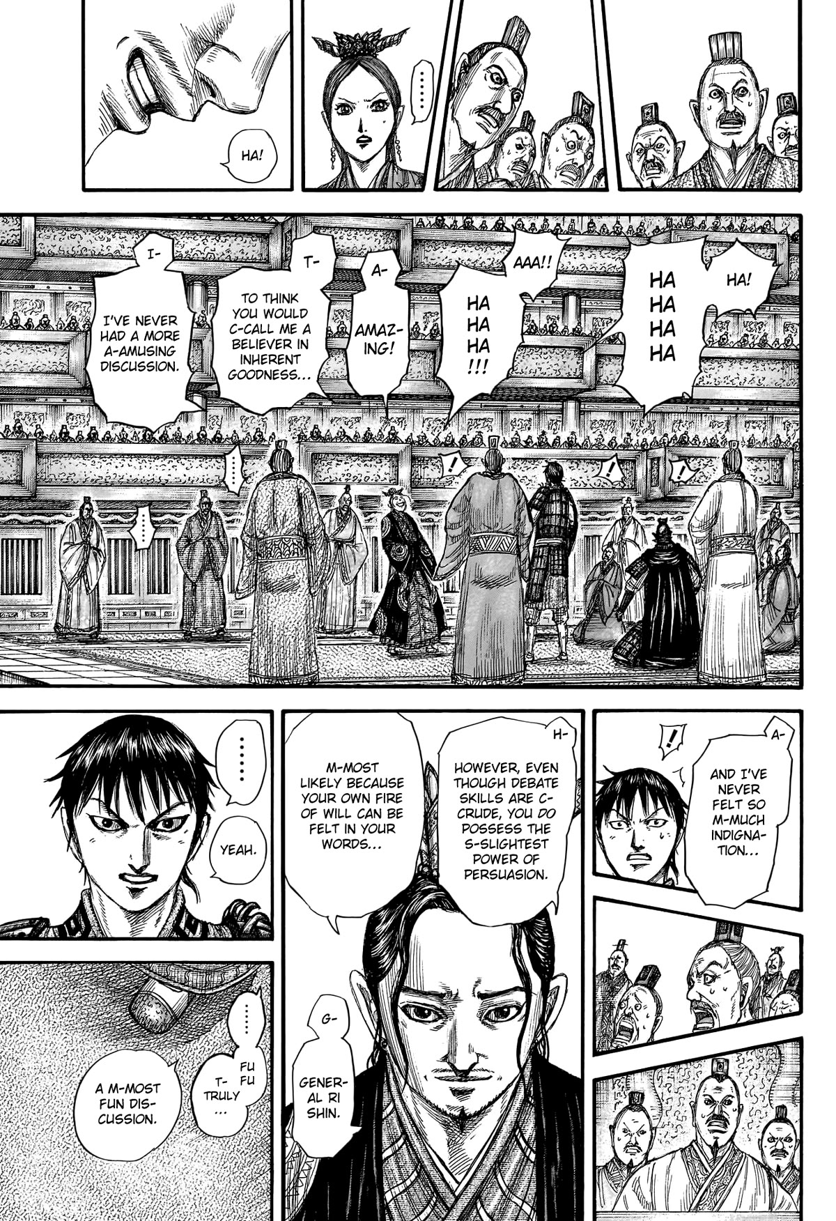 Kingdom manga, chapter 760, page 19 of 21