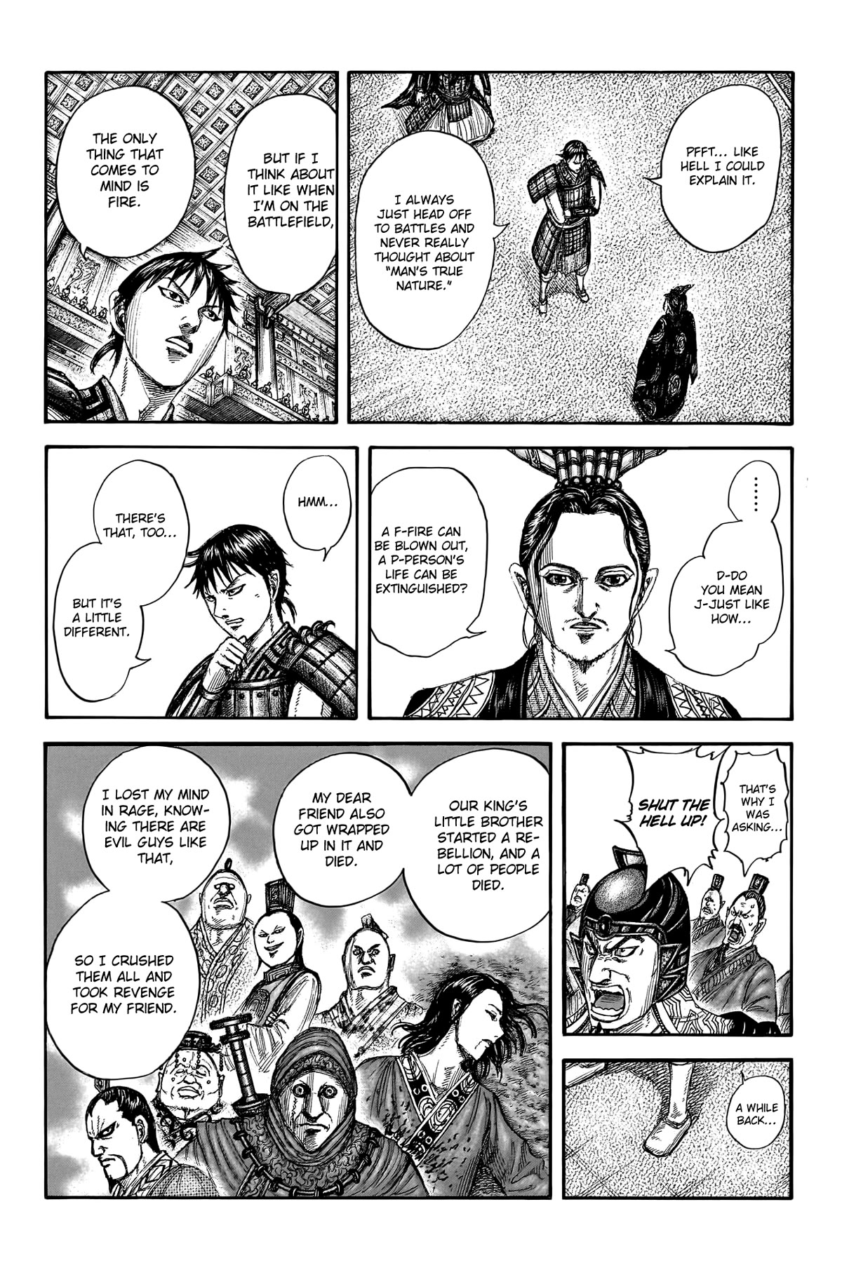 Kingdom manga, chapter 760, page 6 of 21