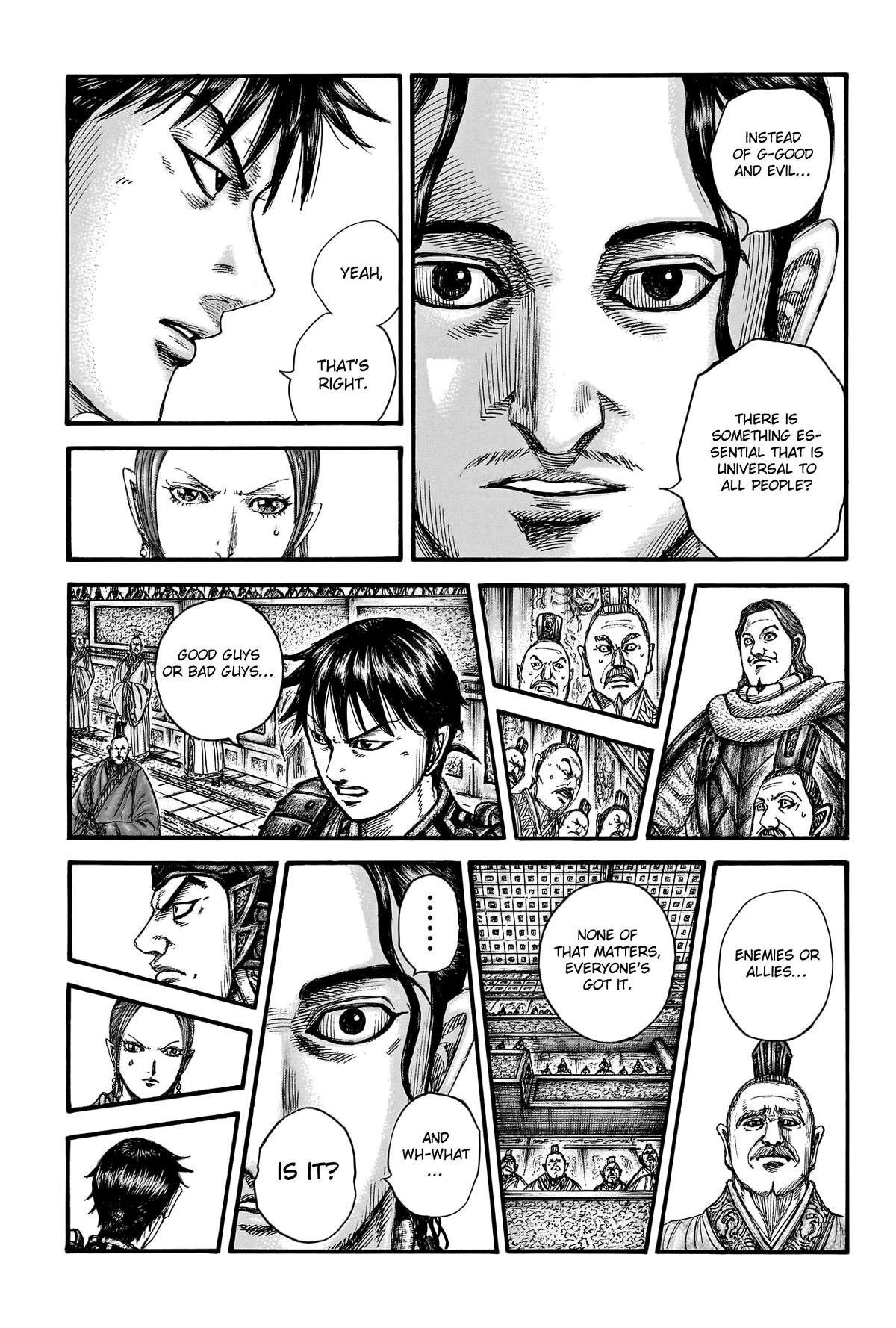 Kingdom manga, chapter 760, page 9 of 21