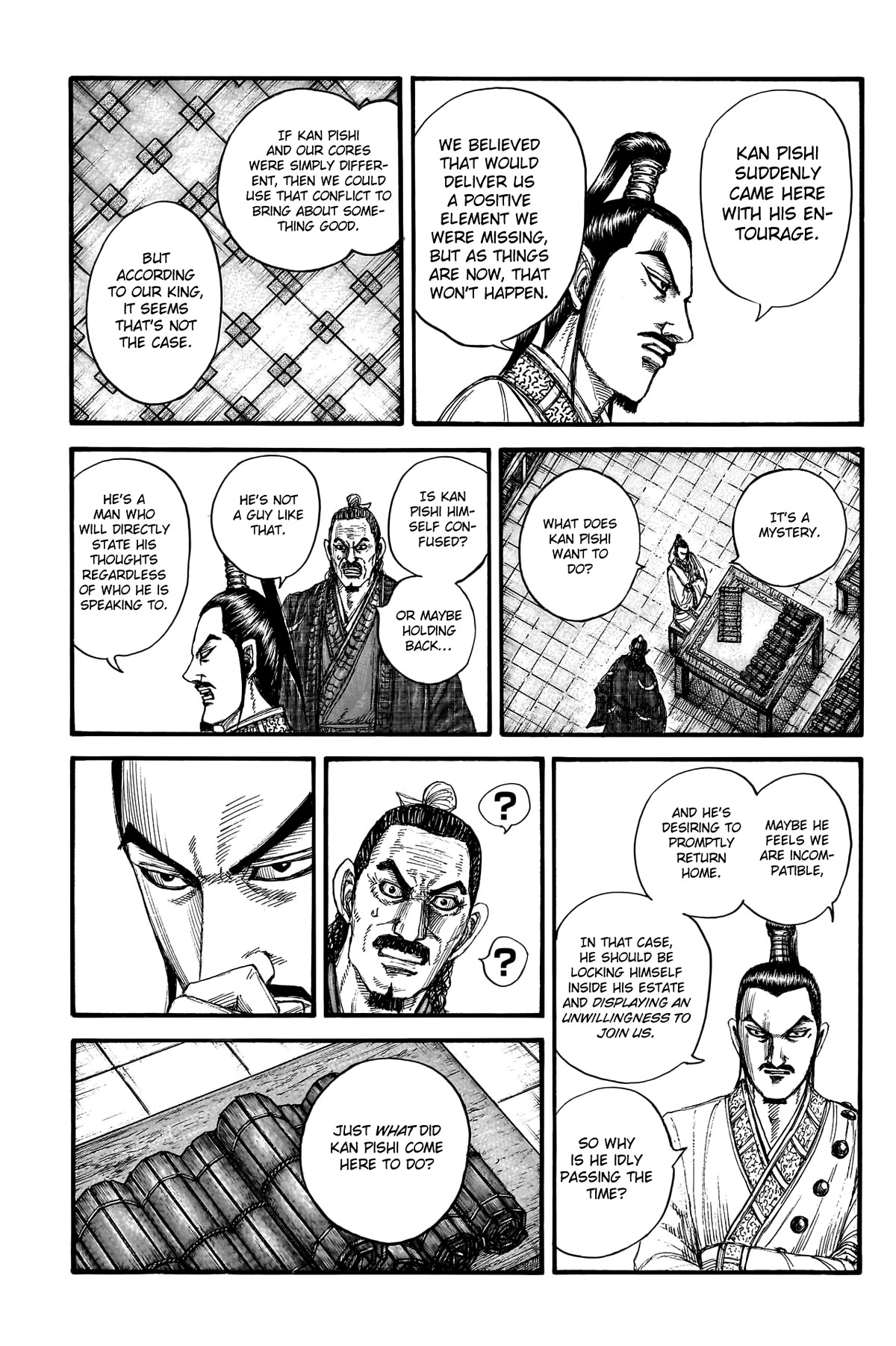 Kingdom manga, chapter 762, page 15 of 21