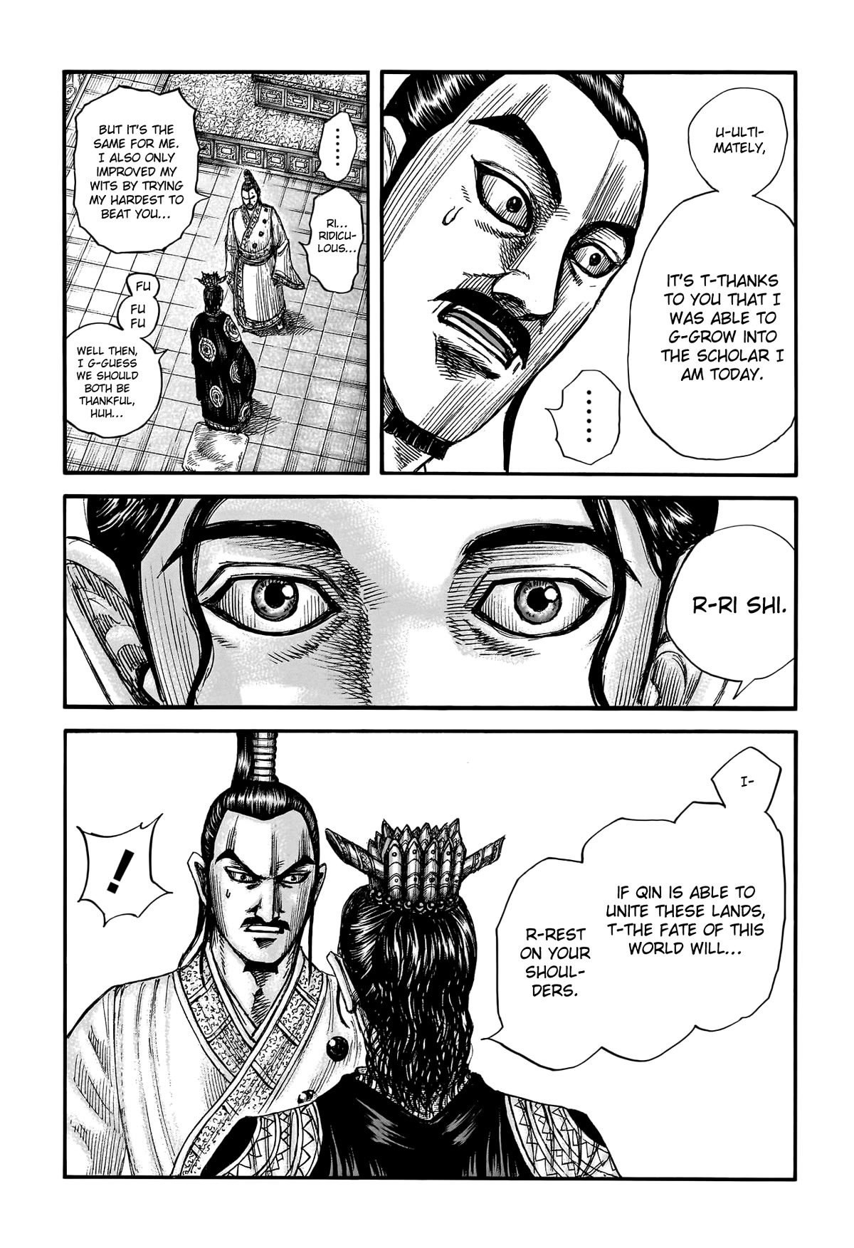 Kingdom manga, chapter 764, page 16 of 22