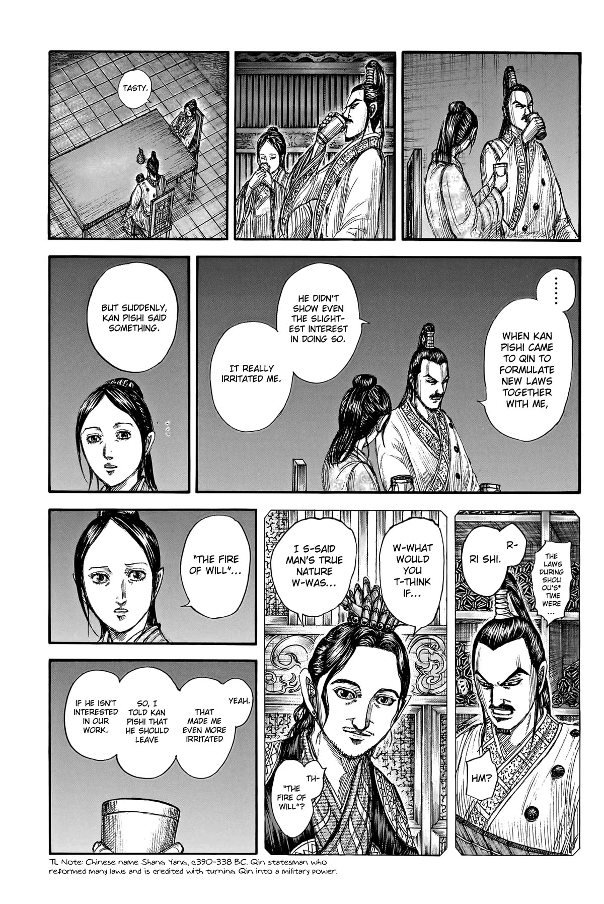 Kingdom manga, chapter 766, page 13 of 20