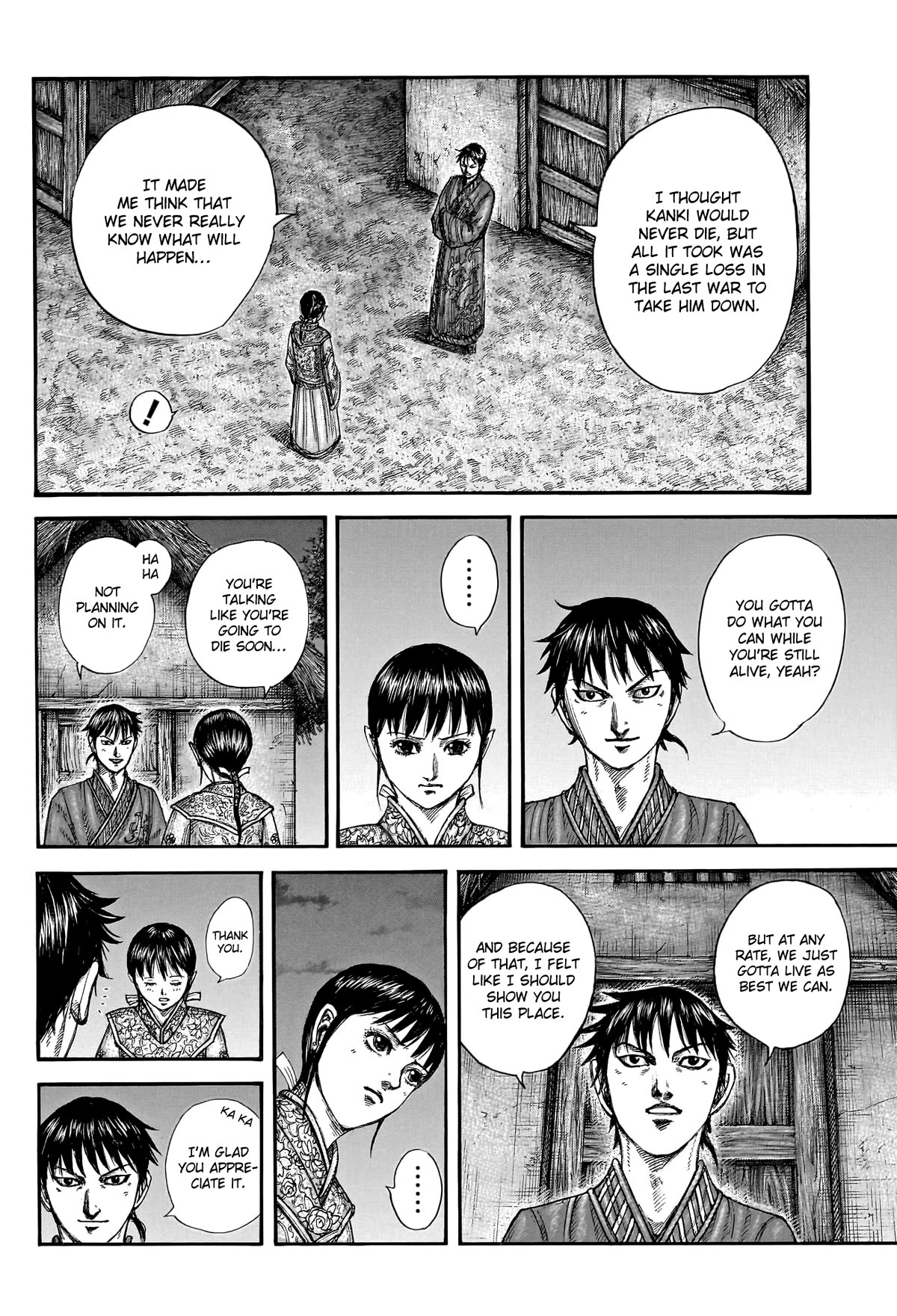 Kingdom manga, chapter 768, page 10 of 22