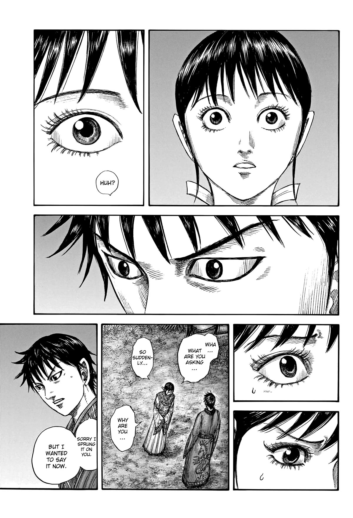 Kingdom manga, chapter 768, page 13 of 22