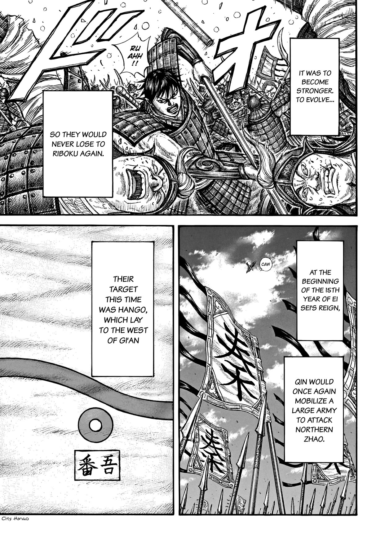 Kingdom manga, chapter 768, page 21 of 22