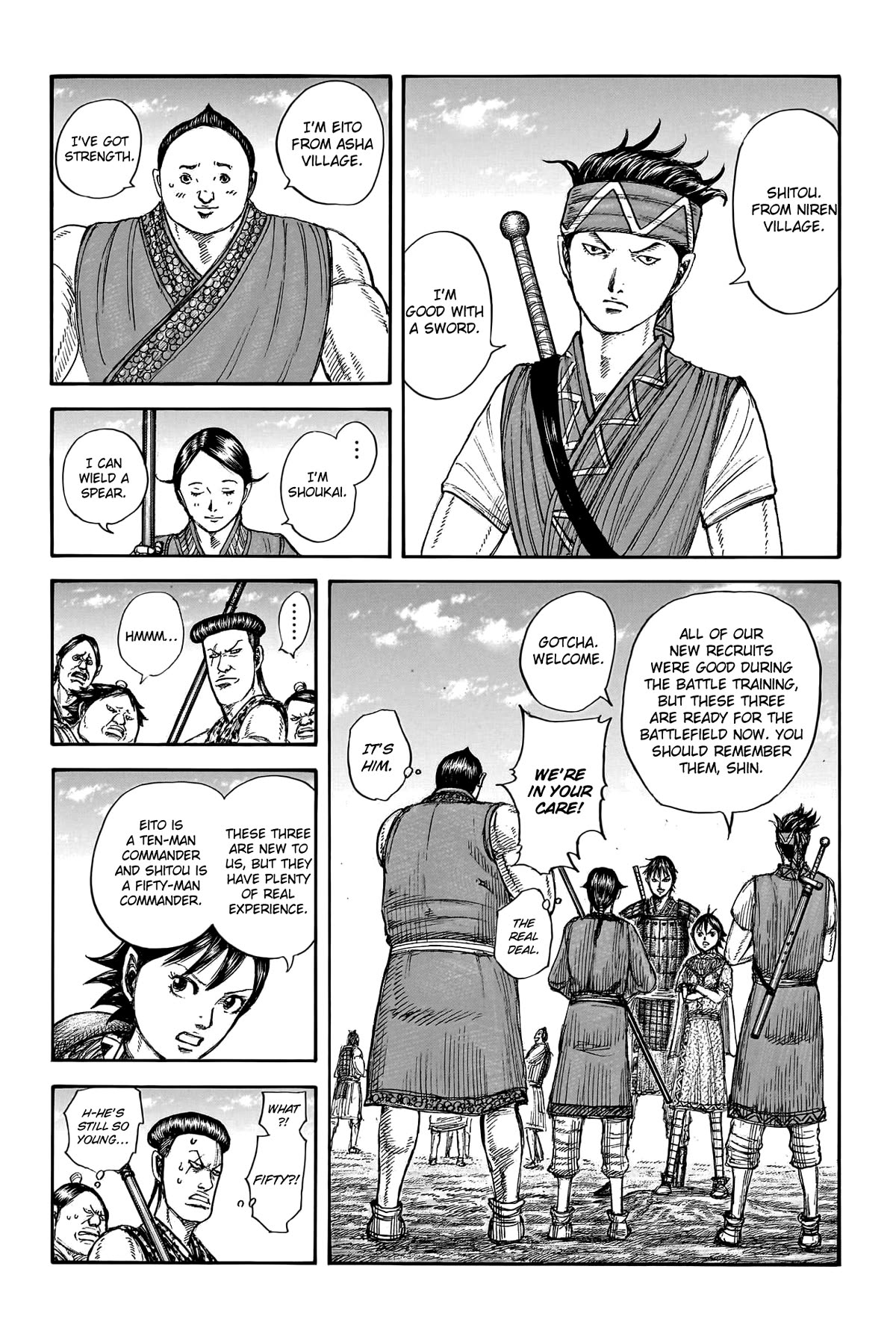 Kingdom Chapter 769 page 4 - Chapter 769: Hi Shin Unit, Reborn