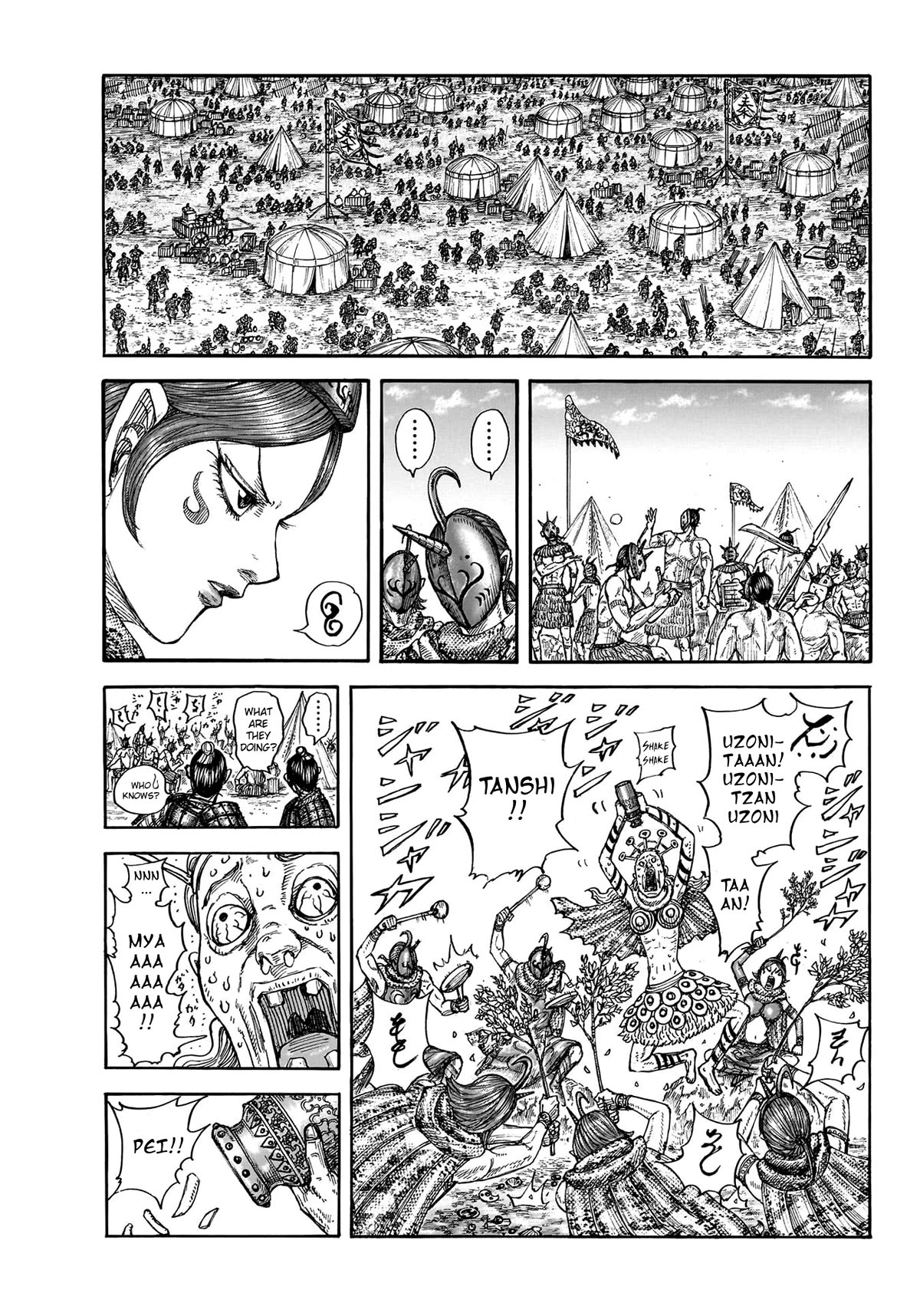 Kingdom Chapter 770 page 17 - Chapter 770: This Year's Military Might
