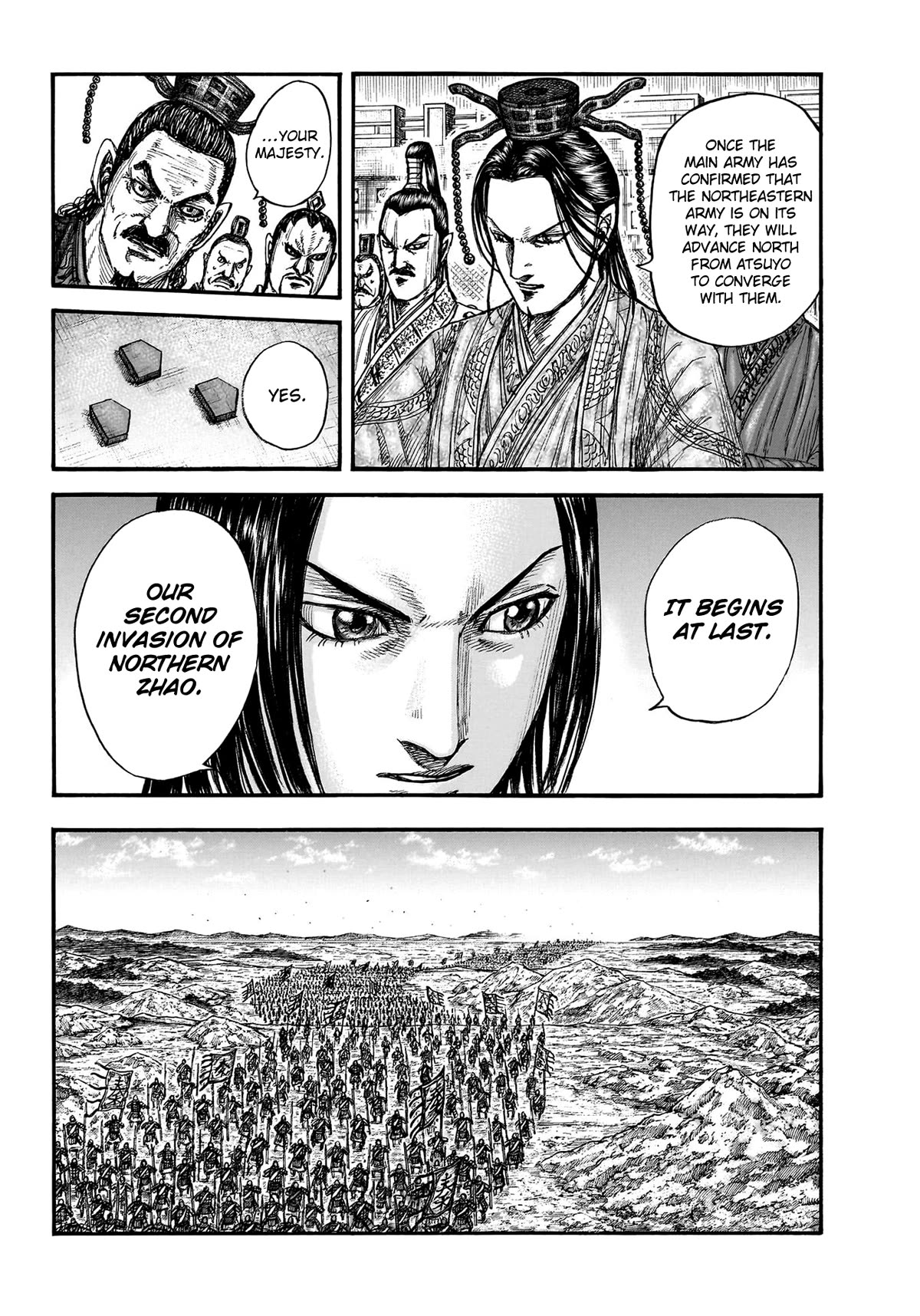 Kingdom Chapter 770 page 6 - Chapter 770: This Year's Military Might