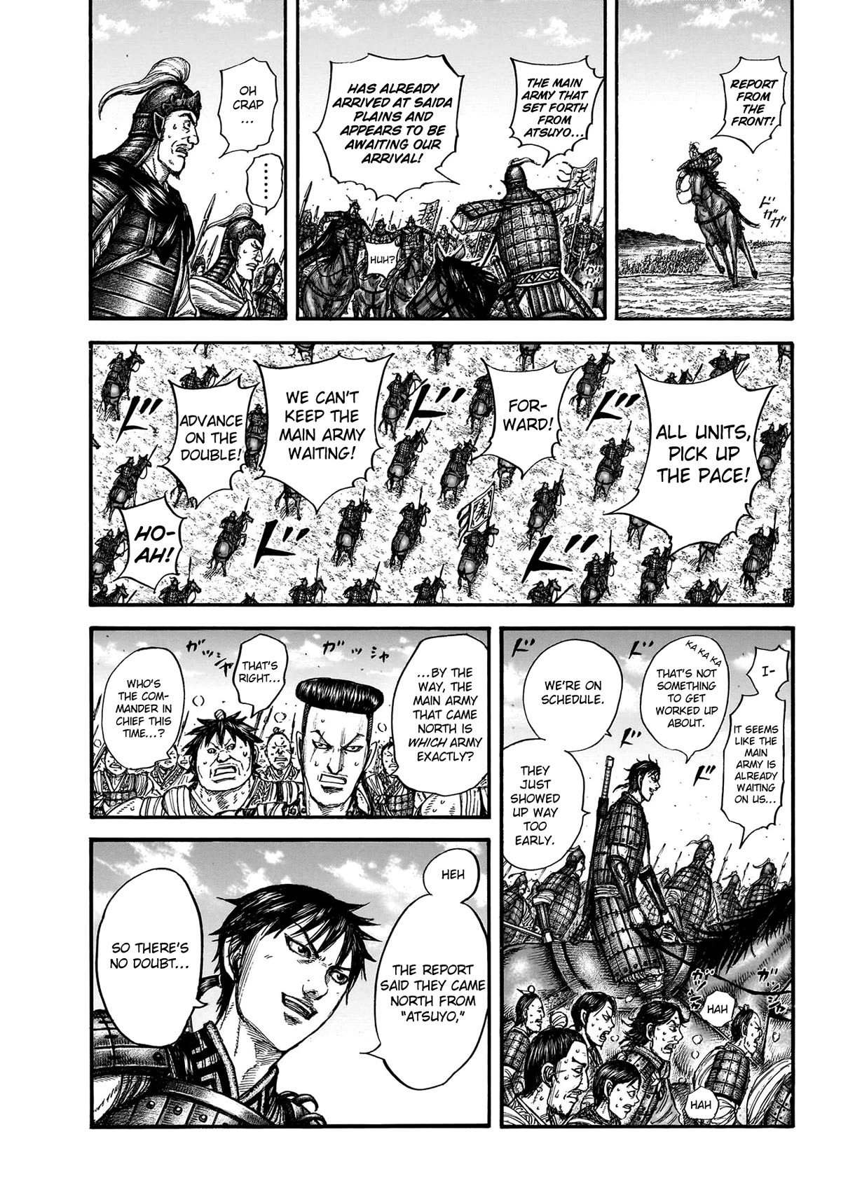 Kingdom Chapter 770 page 7 - Chapter 770: This Year's Military Might