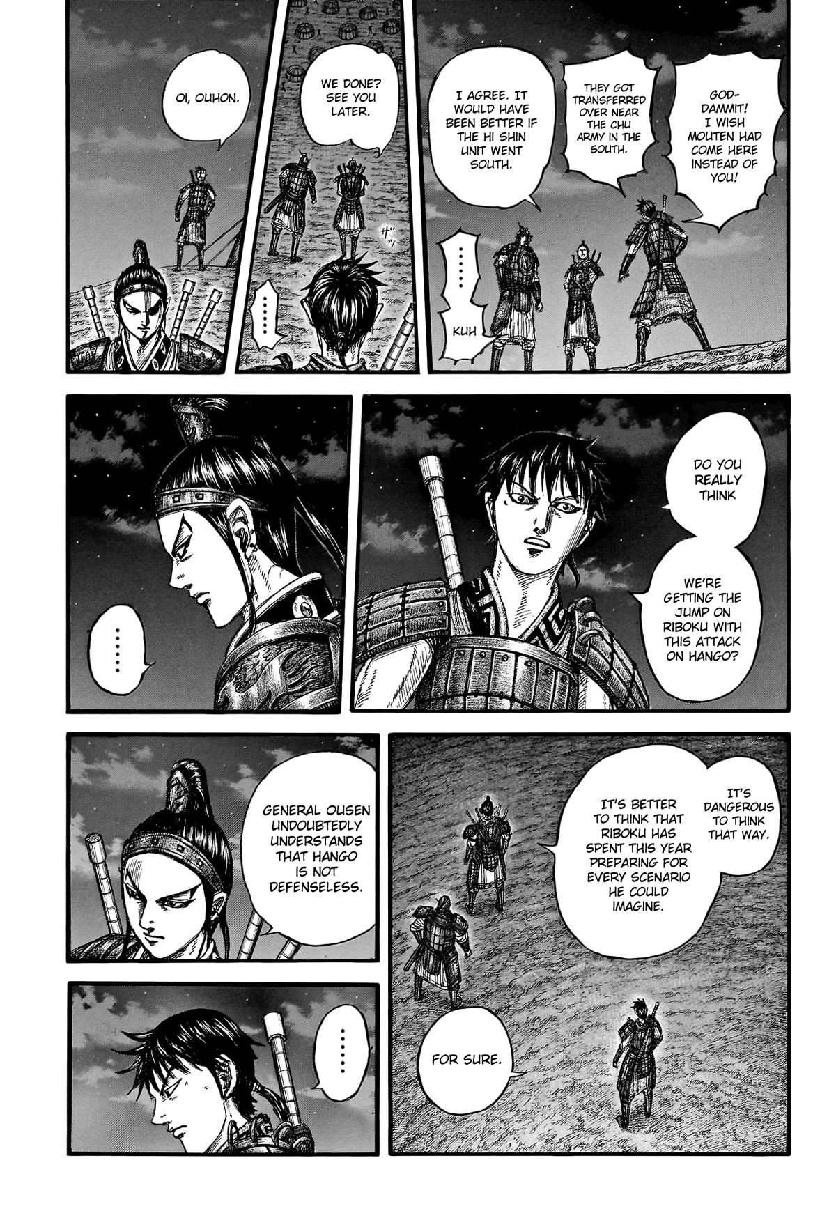 Kingdom manga, chapter 771, page 11 of 20