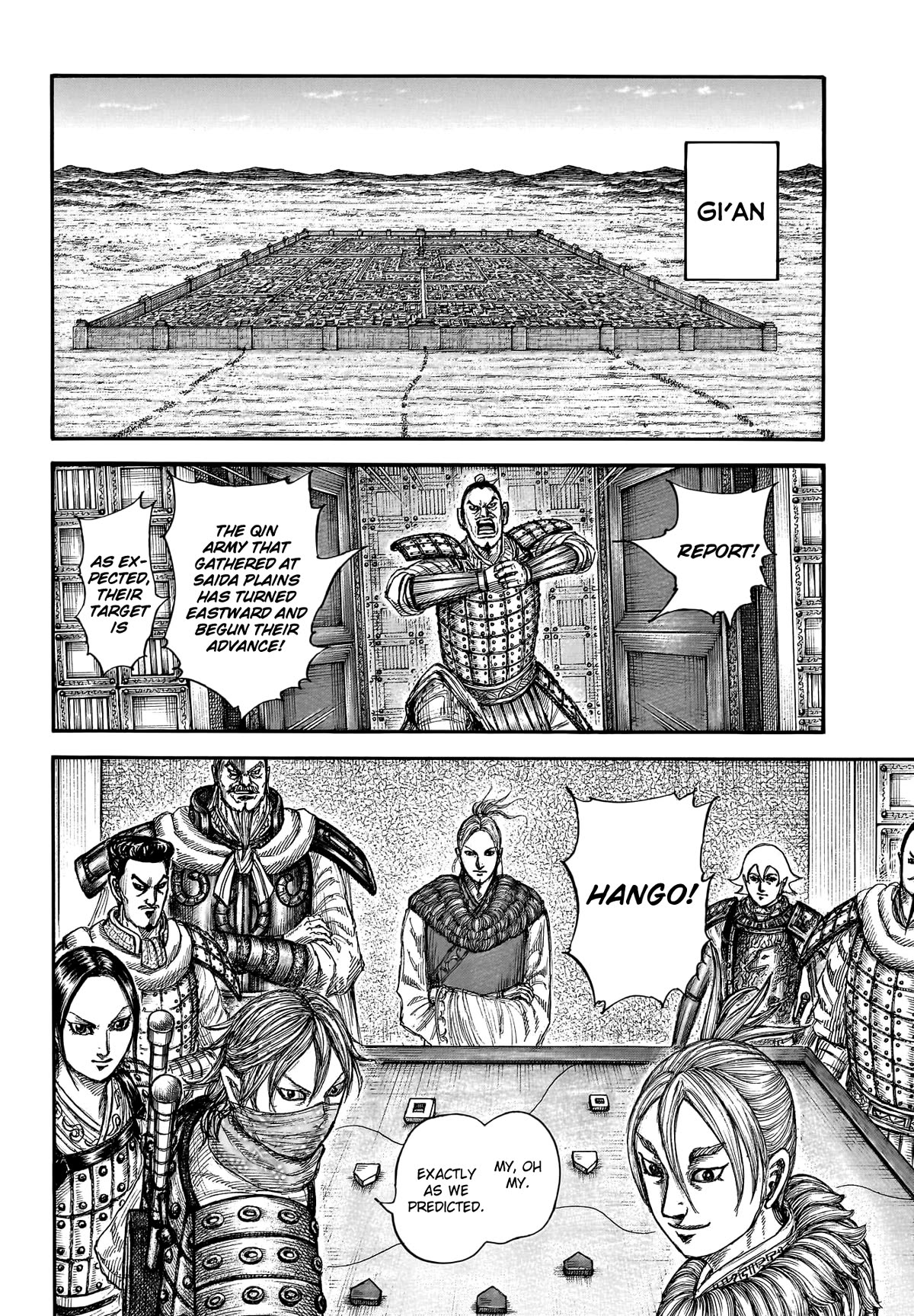 Kingdom manga, chapter 771, page 13 of 20