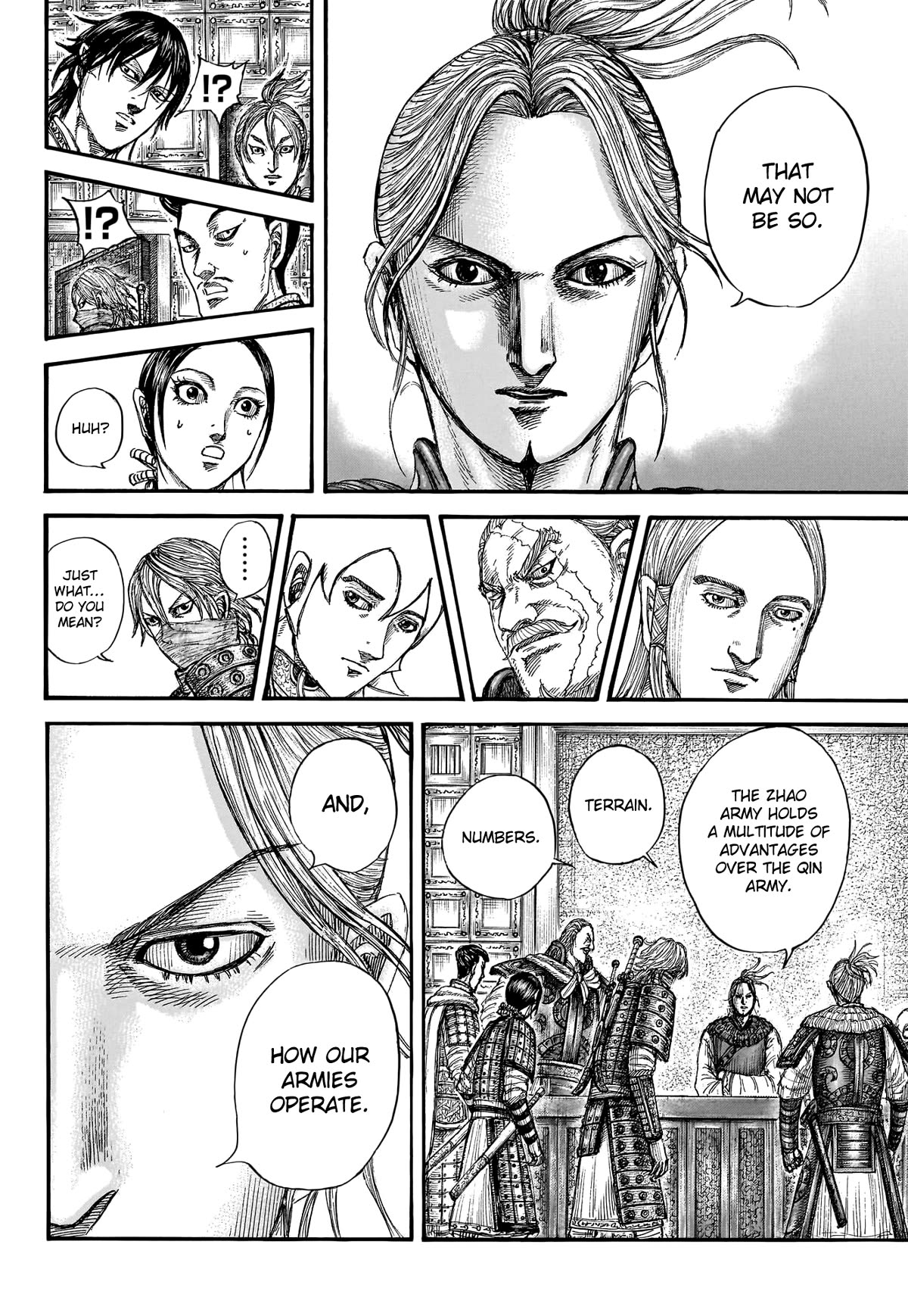 Kingdom manga, chapter 771, page 17 of 20