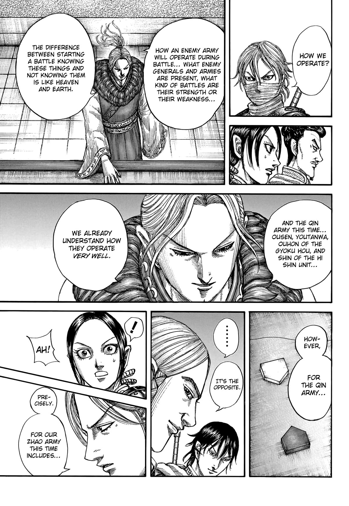 Kingdom manga, chapter 771, page 18 of 20