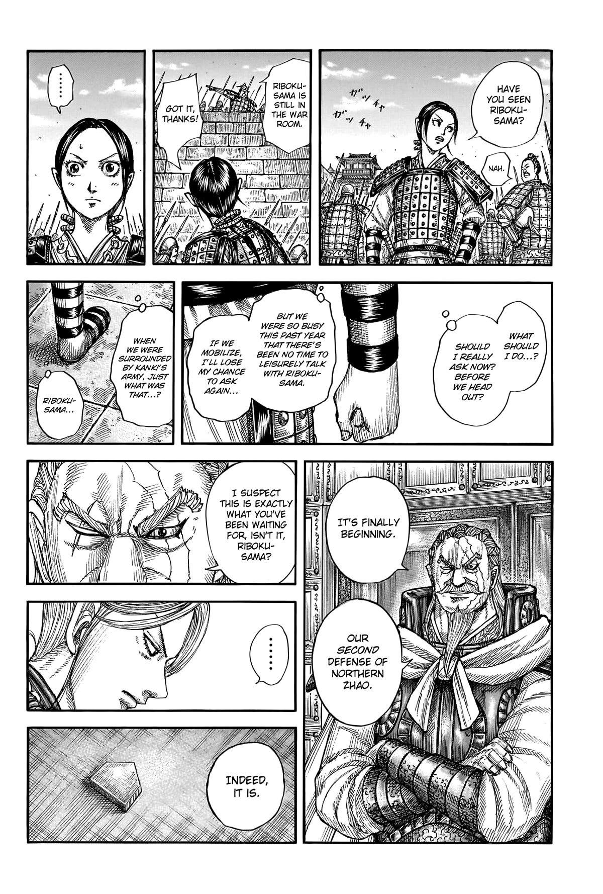 Kingdom manga, chapter 772, page 4 of 21