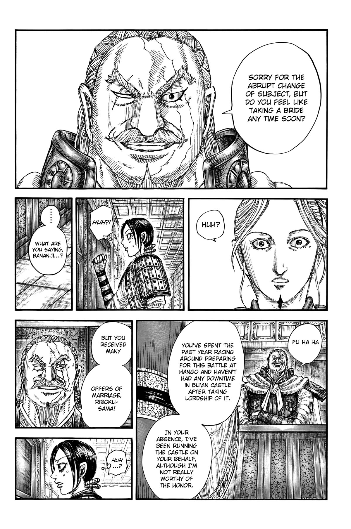 Kingdom manga, chapter 772, page 6 of 21