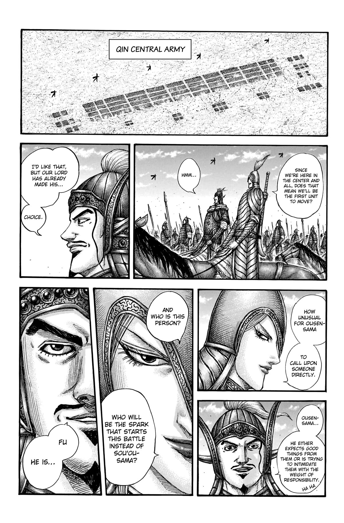 Kingdom Chapter 773 page 18 - Chapter 773: The Spark That Starts The Battle