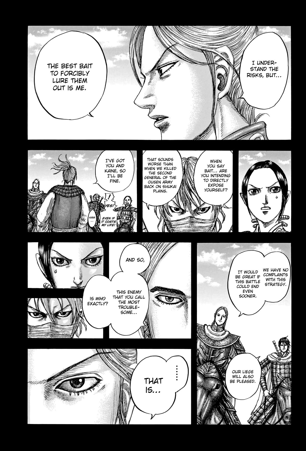 Kingdom manga, chapter 775, page 5 of 20