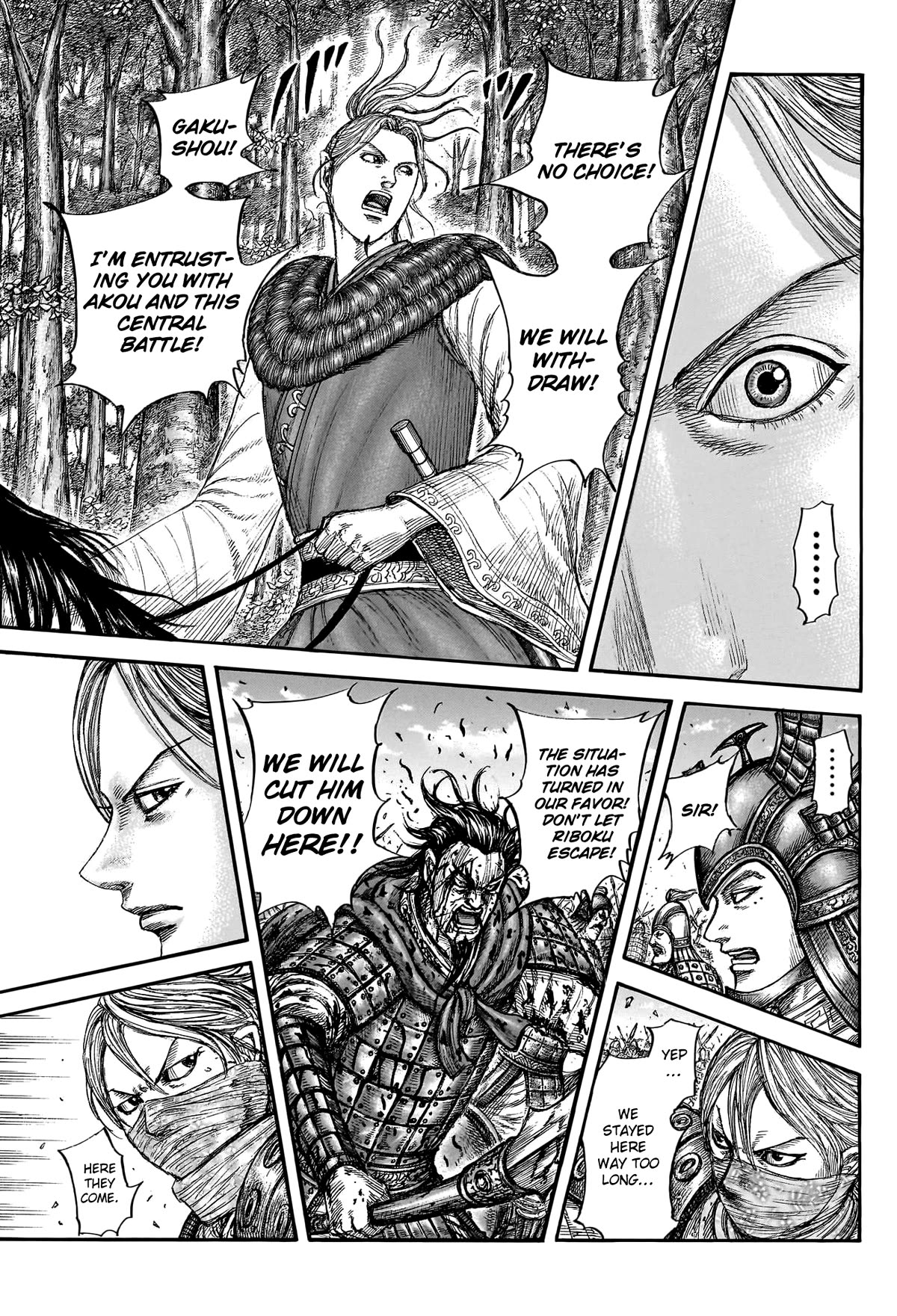 Kingdom manga, chapter 776, page 18 of 20