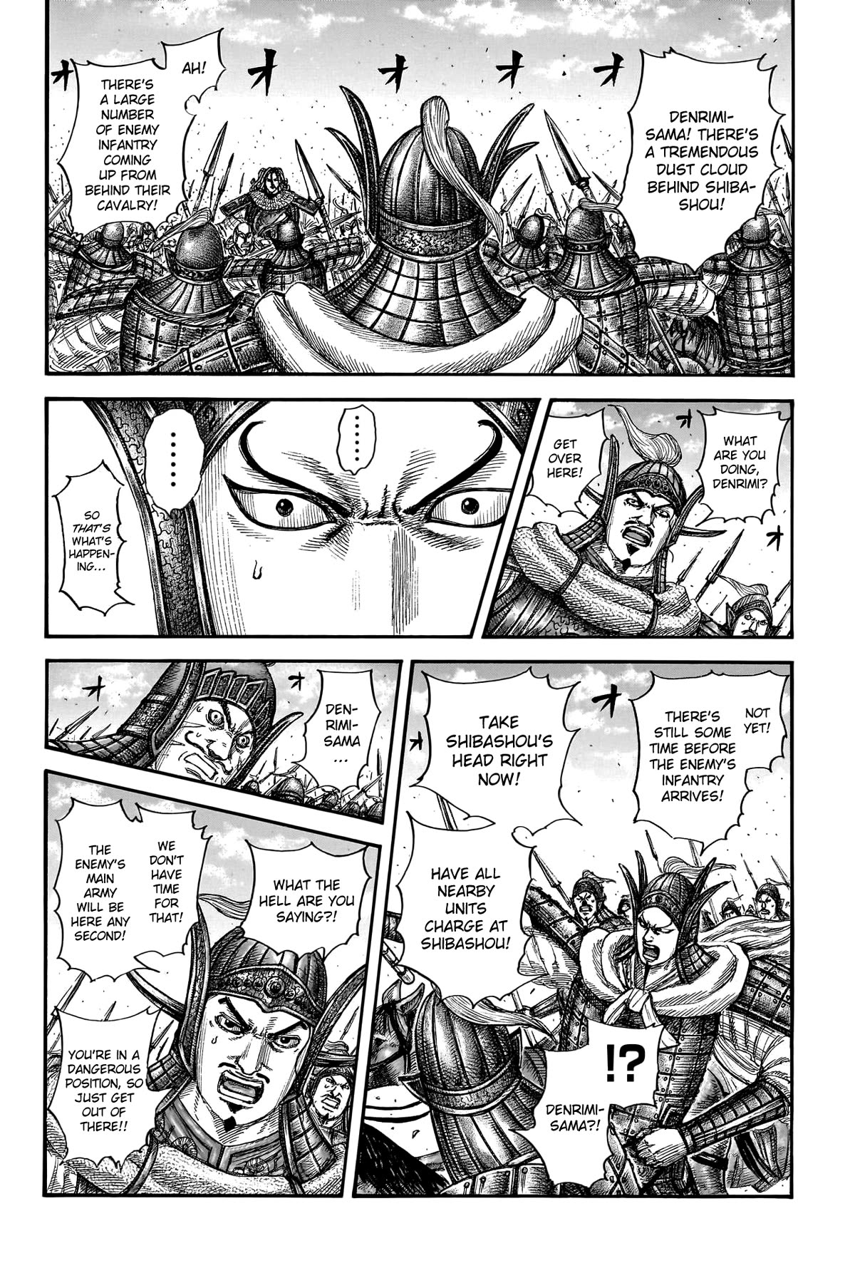 Kingdom manga, chapter 782, page 11 of 20