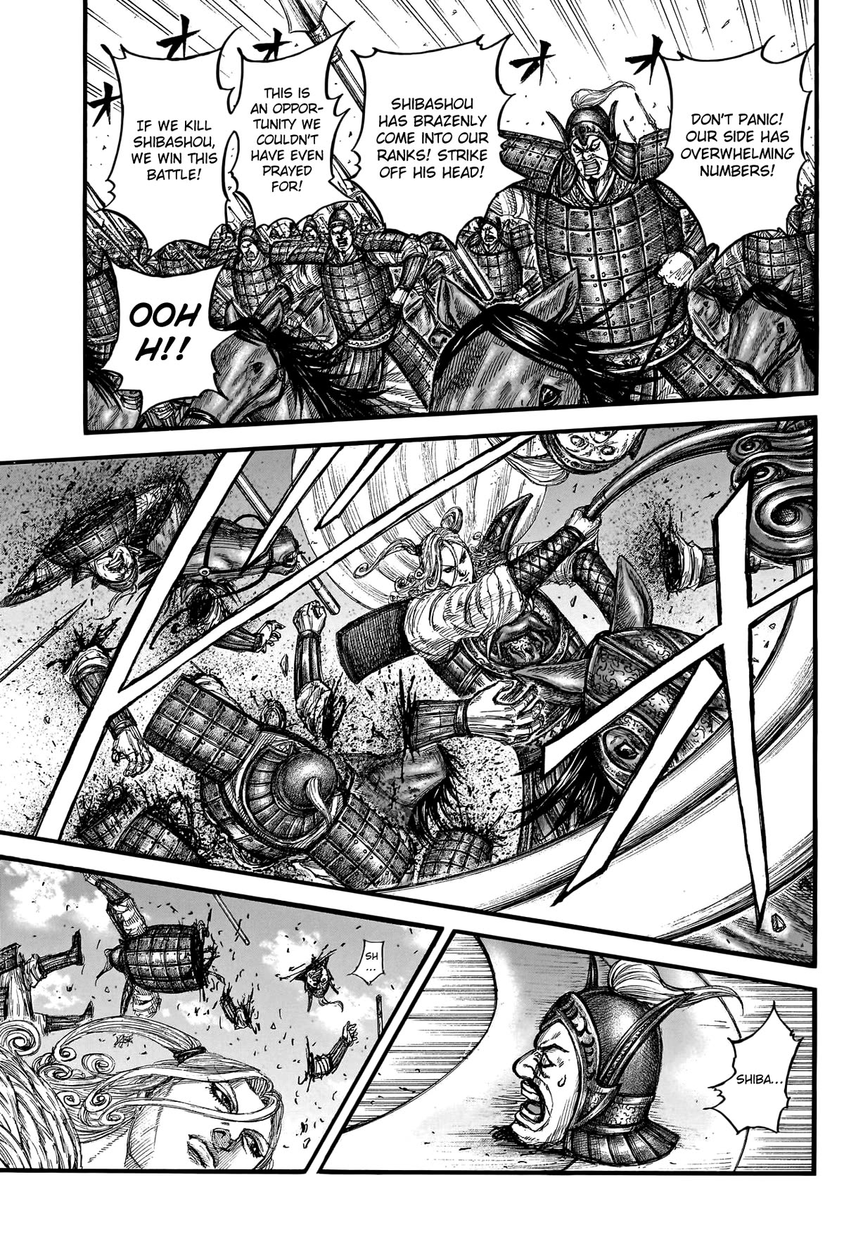 Kingdom manga, chapter 784, page 13 of 21