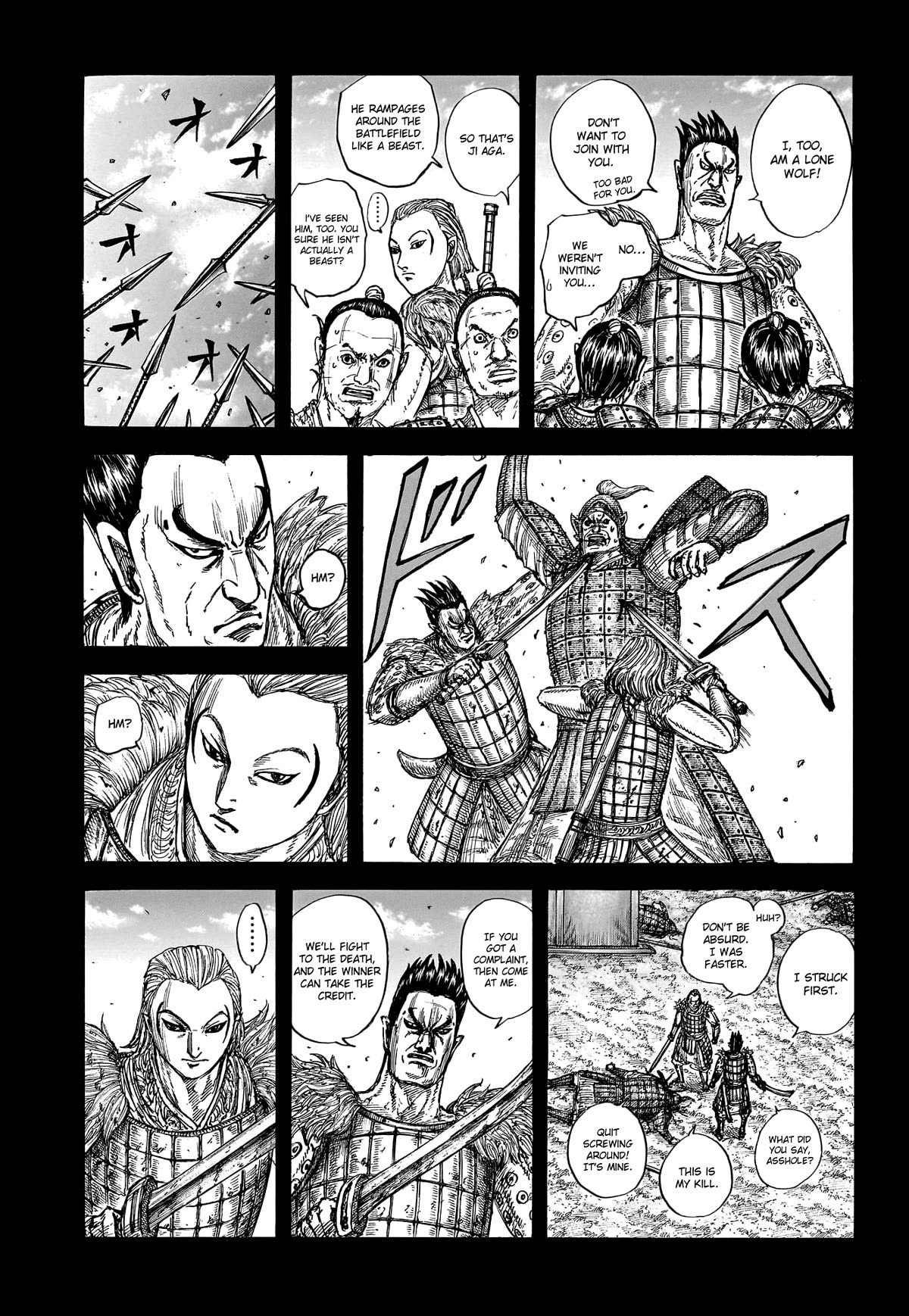 Kingdom manga, chapter 787, page 5 of 21