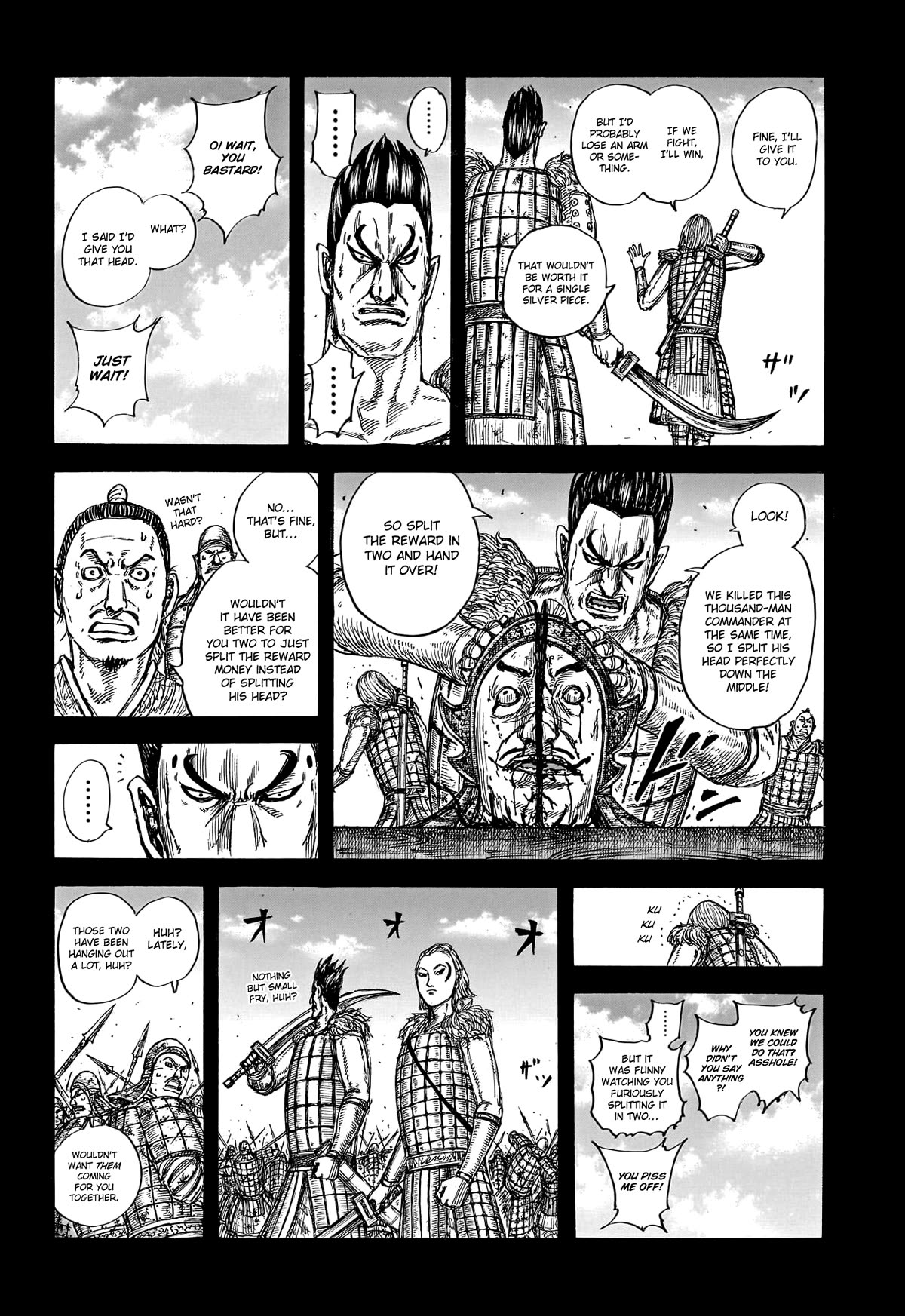 Kingdom manga, chapter 787, page 6 of 21