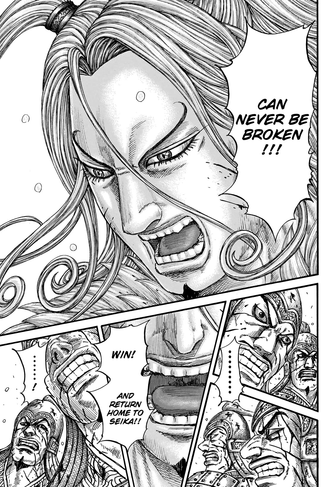 Kingdom manga, chapter 790, page 14 of 19