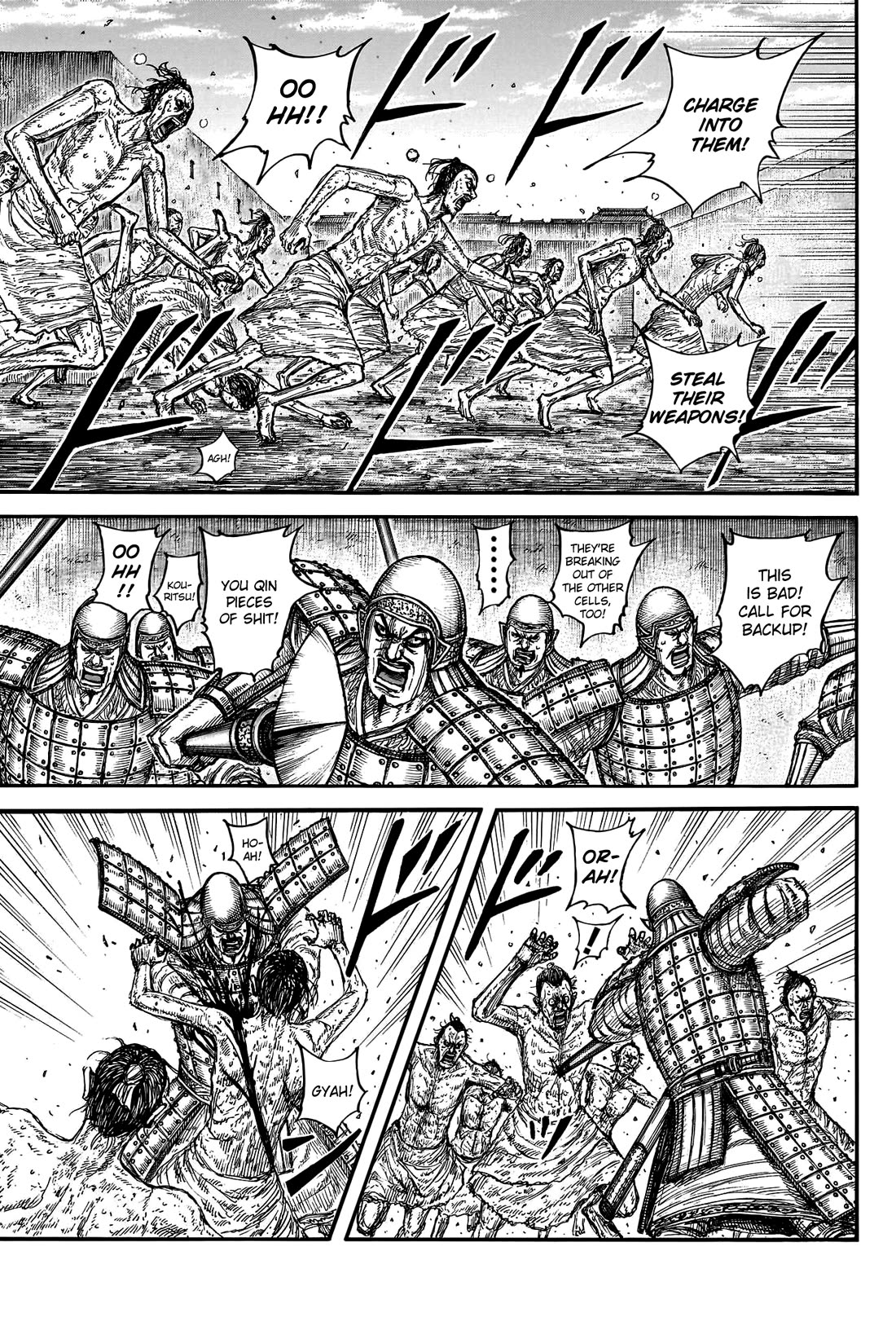 Kingdom manga, chapter 796, page 13 of 21