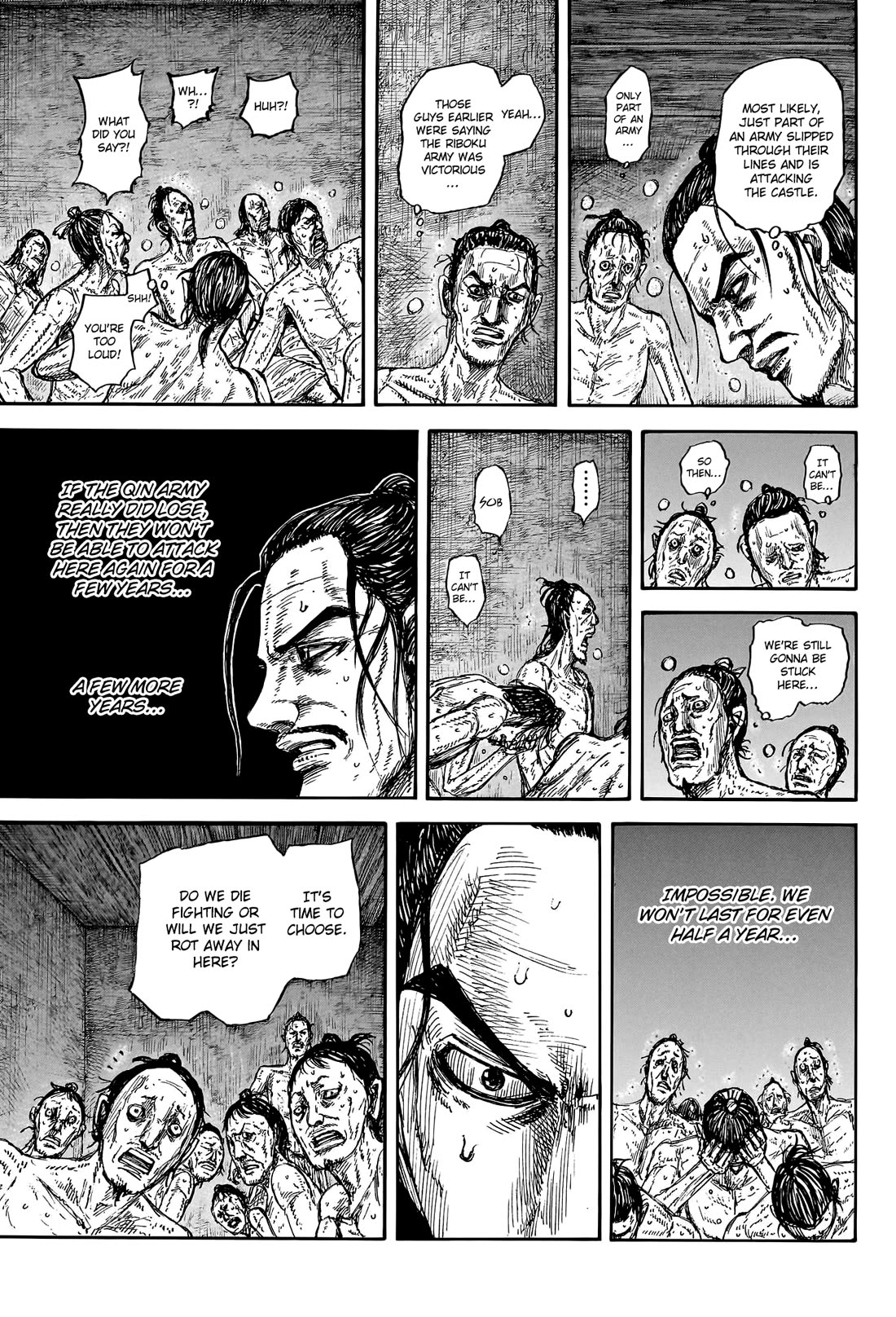 Kingdom manga, chapter 796, page 9 of 21
