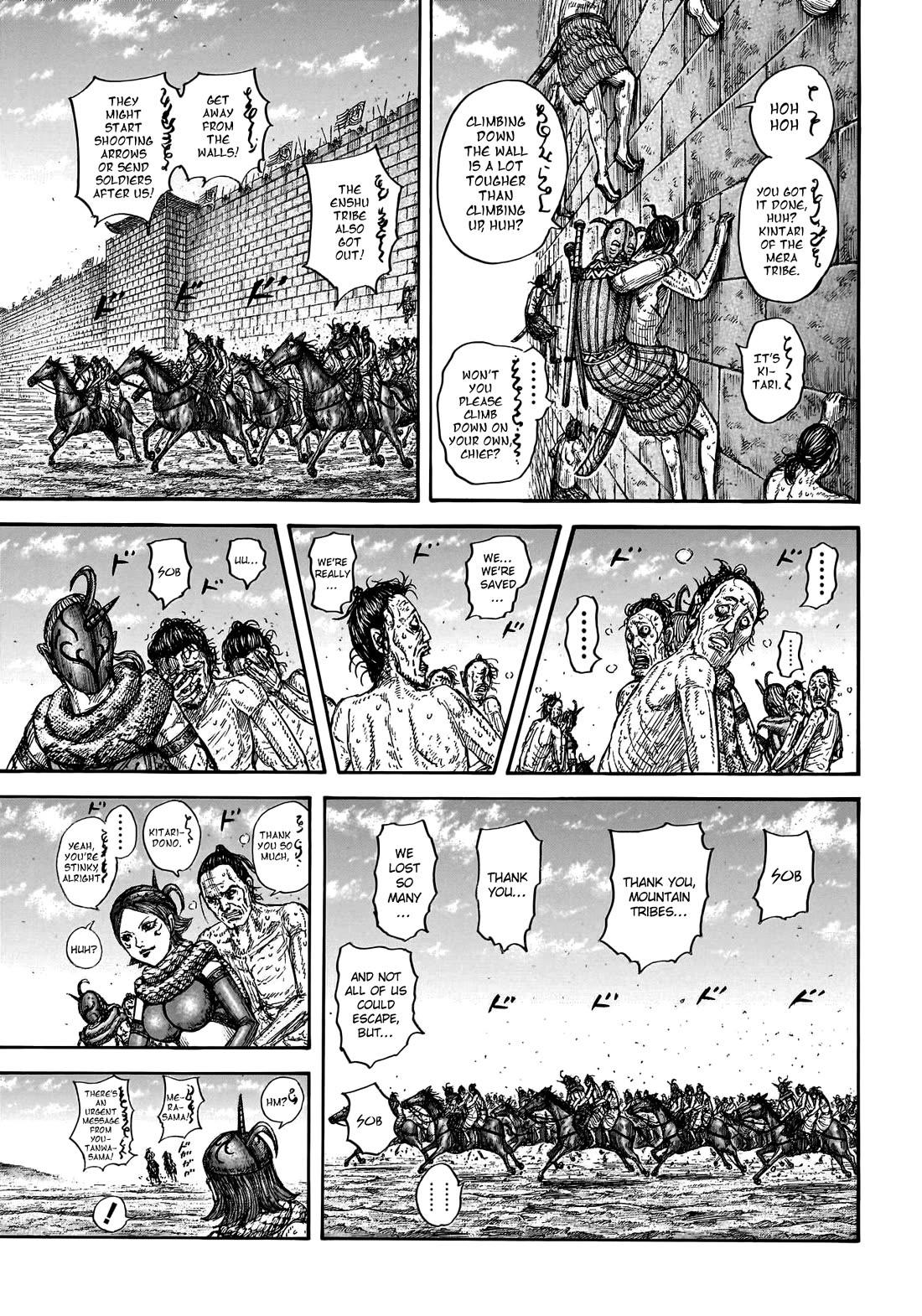 Kingdom manga, chapter 797, page 10 of 22