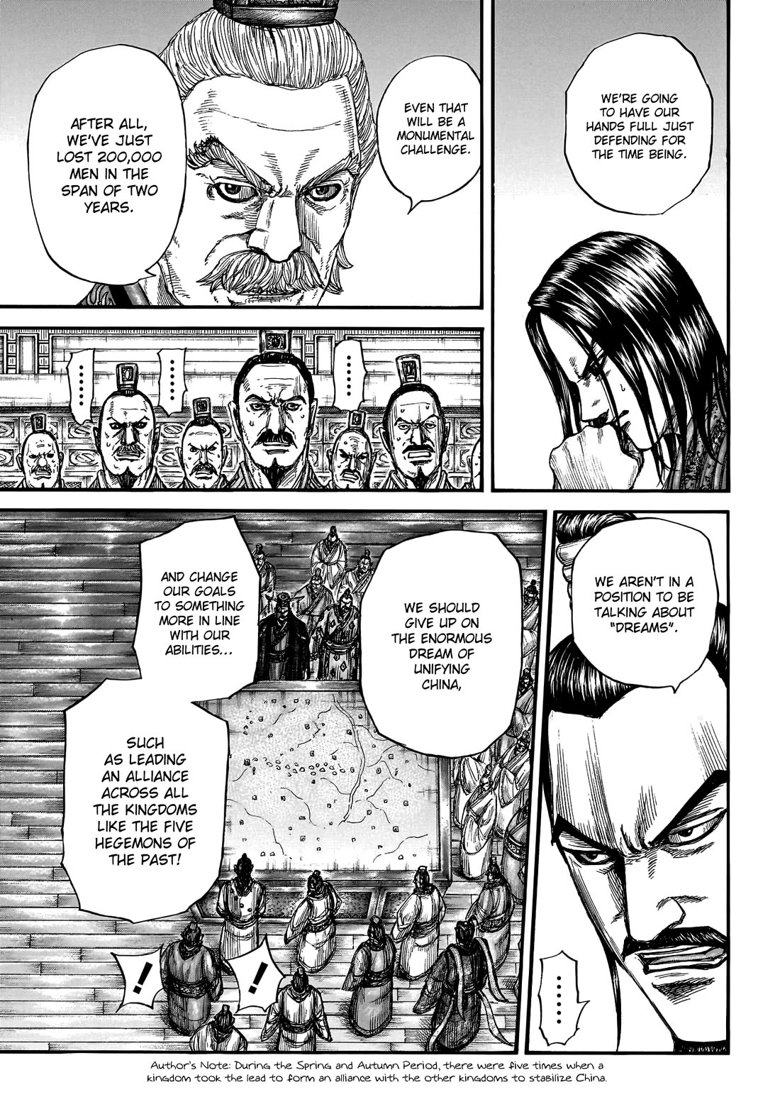 Kingdom Chapter 800 page 8 - Chapter 800: The Three Pillars