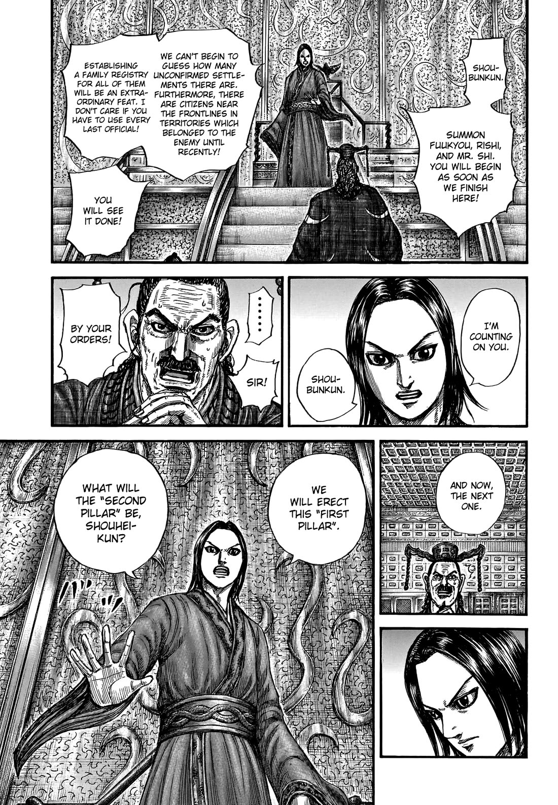 Kingdom Chapter 801 page 11 - Chapter 801: The Second Pillar