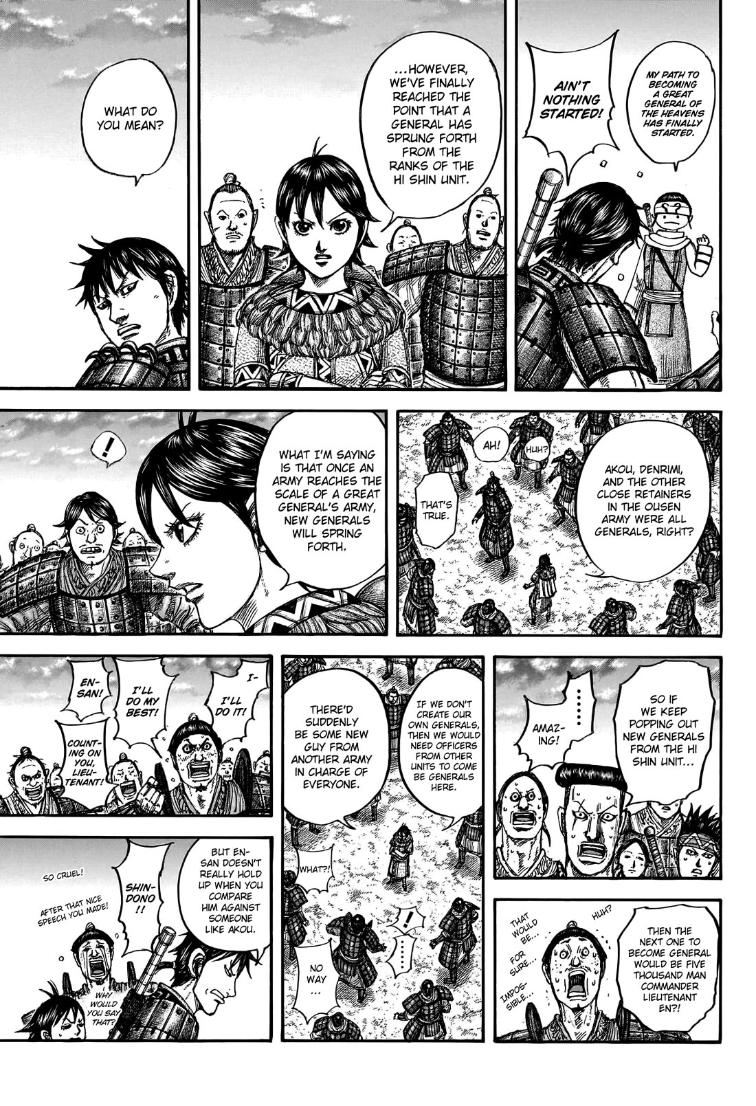 Kingdom Chapter 802 page 19 - Chapter 802: The Army of a Great General