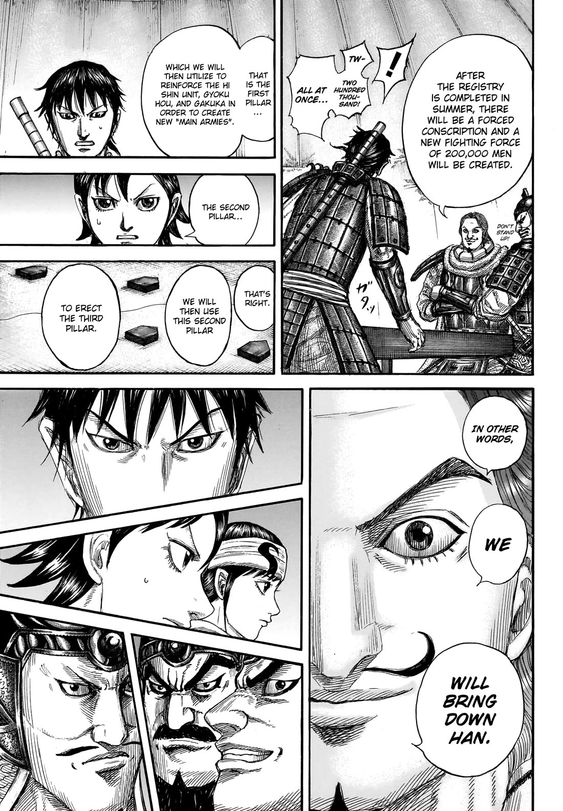 Kingdom Chapter 803 page 13 - Chapter 803: The Third Pillar
