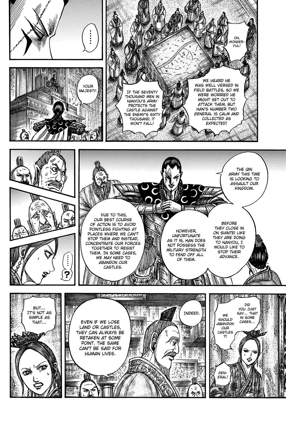 Kingdom manga, chapter 806, page 10 of 19