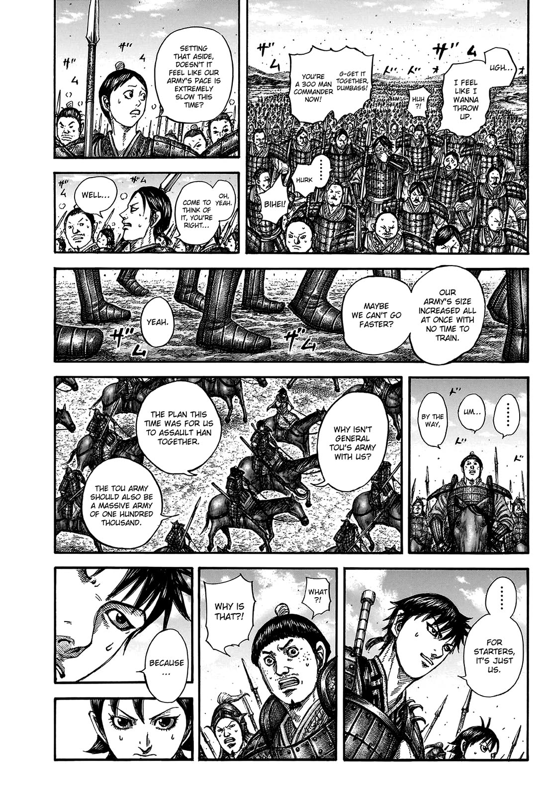 Kingdom manga, chapter 806, page 5 of 19