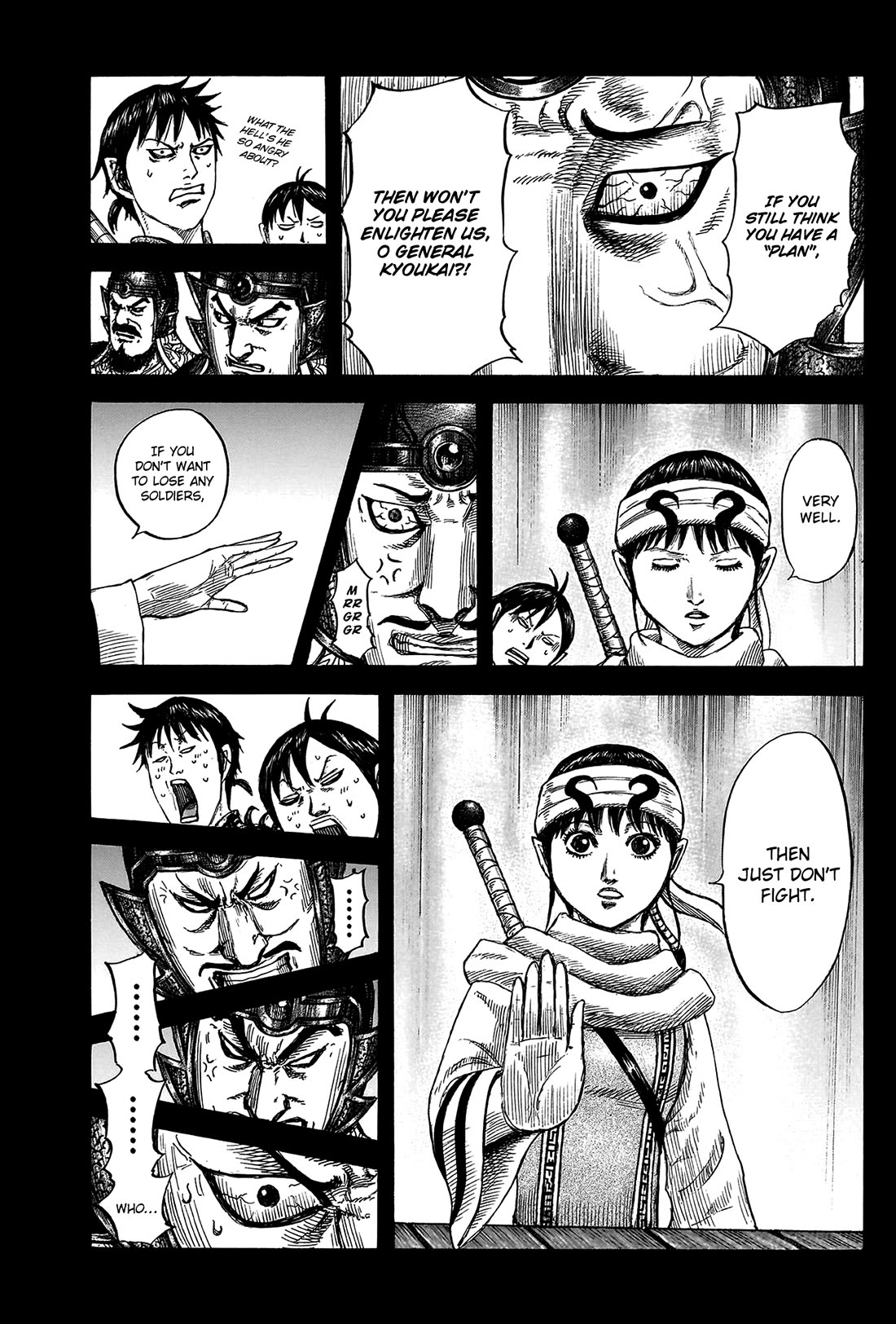 Kingdom manga, chapter 806, page 7 of 19