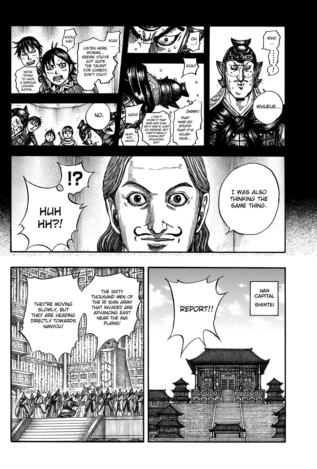 Kingdom manga, chapter 806, page 8 of 19