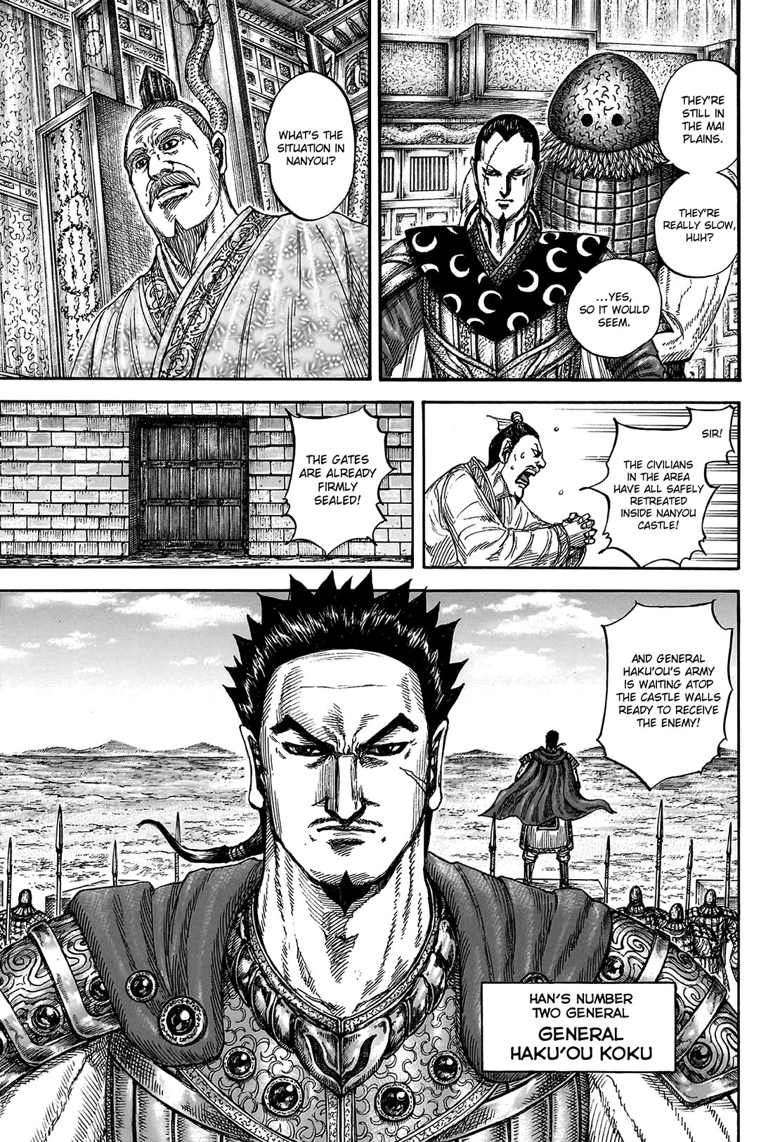 Kingdom manga, chapter 806, page 9 of 19