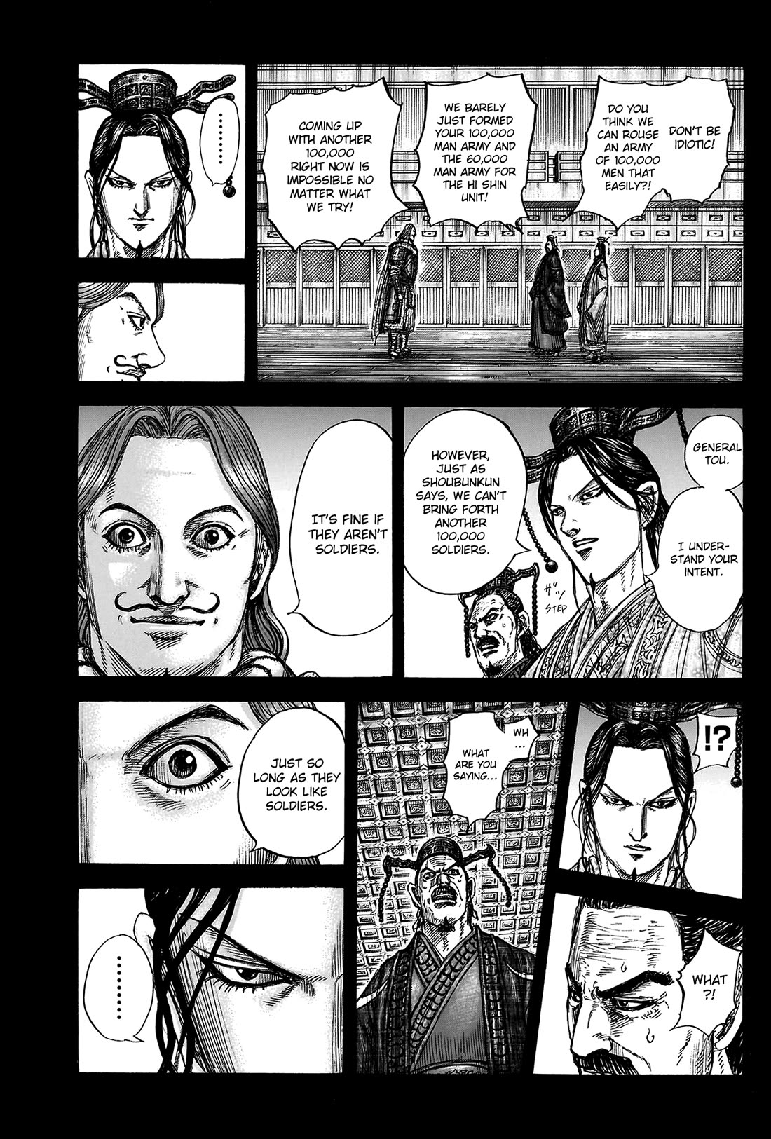 Kingdom manga, chapter 807, page 19 of 21