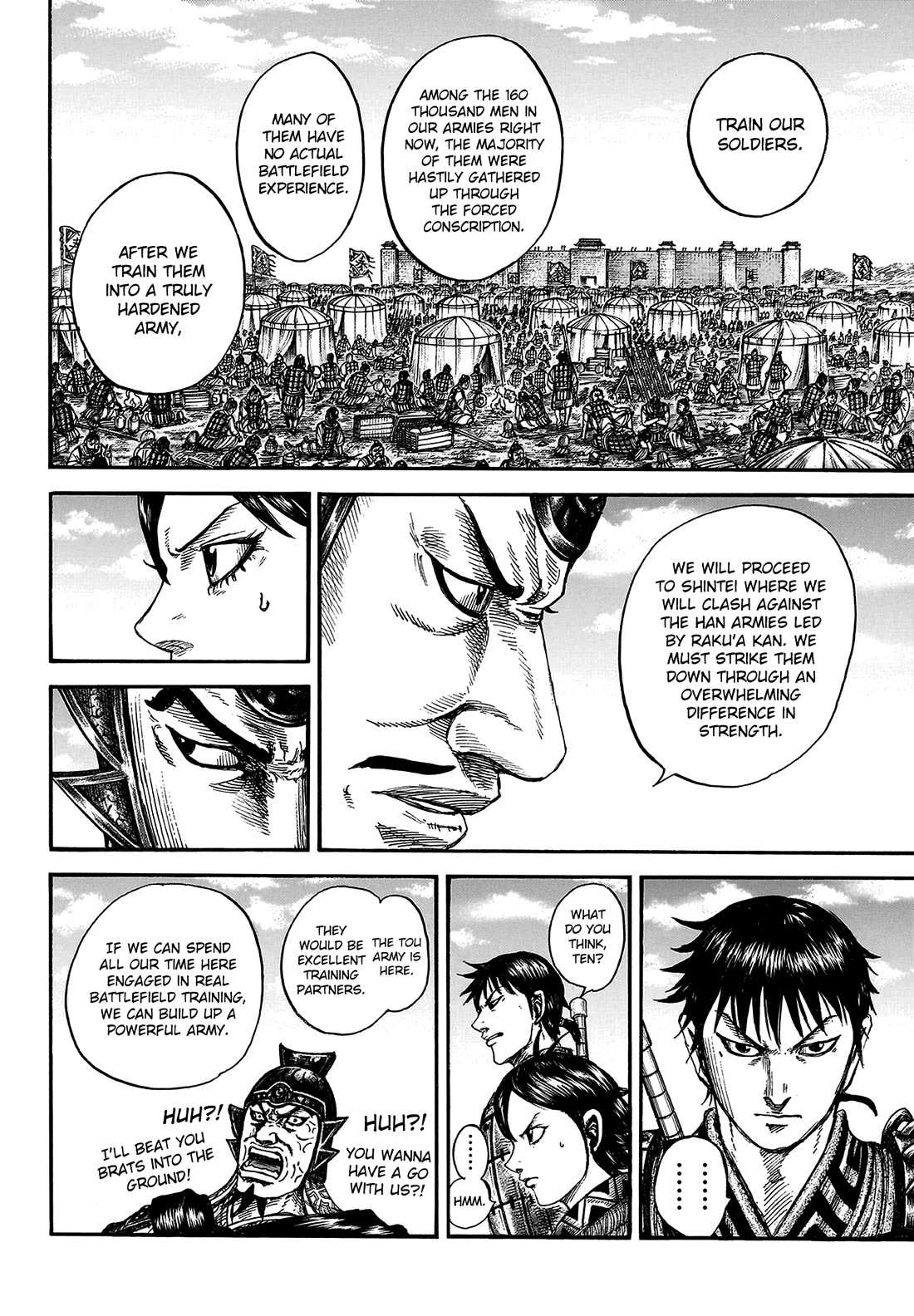 Kingdom manga, chapter 808, page 13 of 20