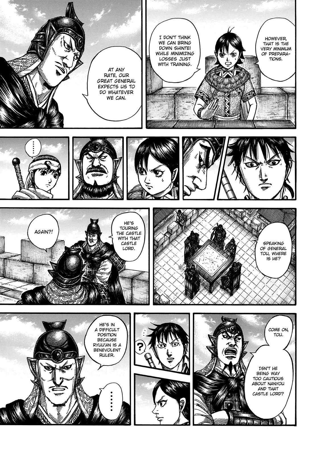Kingdom manga, chapter 808, page 14 of 20