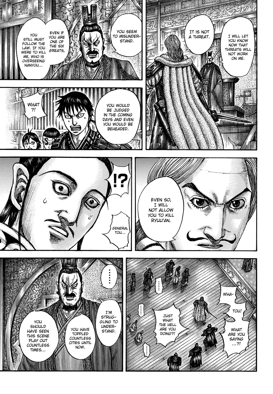 Kingdom manga, chapter 809, page 11 of 21