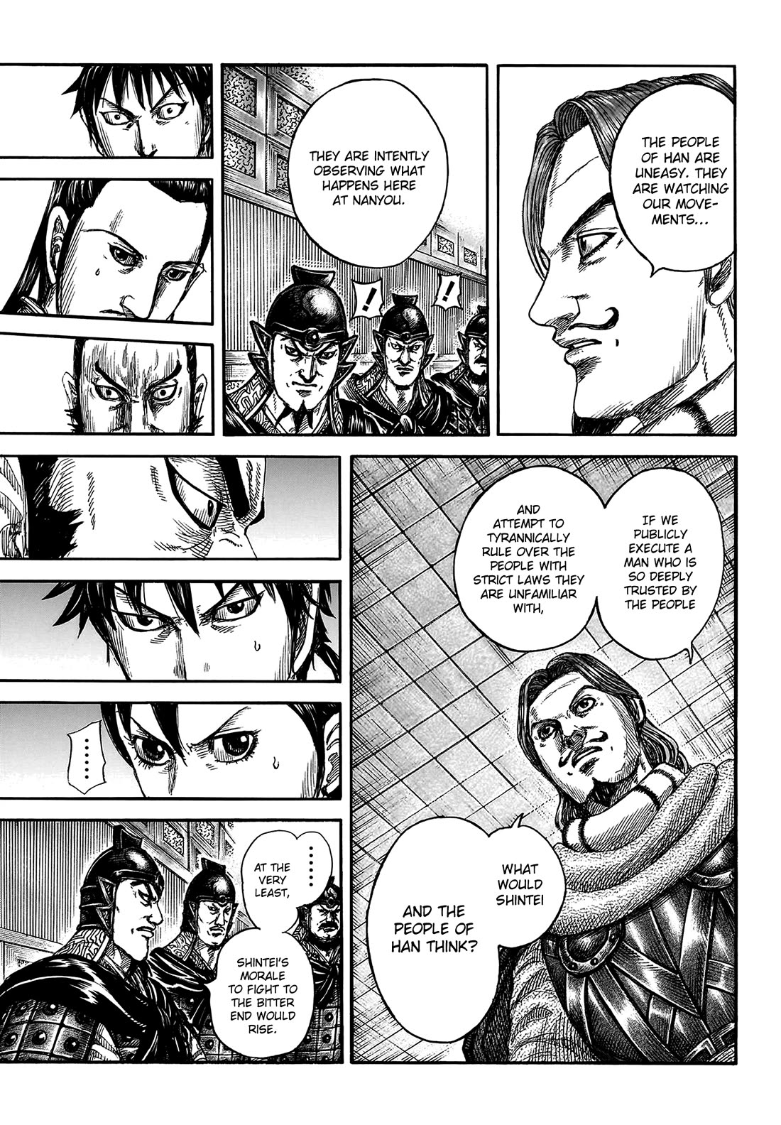 Kingdom manga, chapter 809, page 13 of 21
