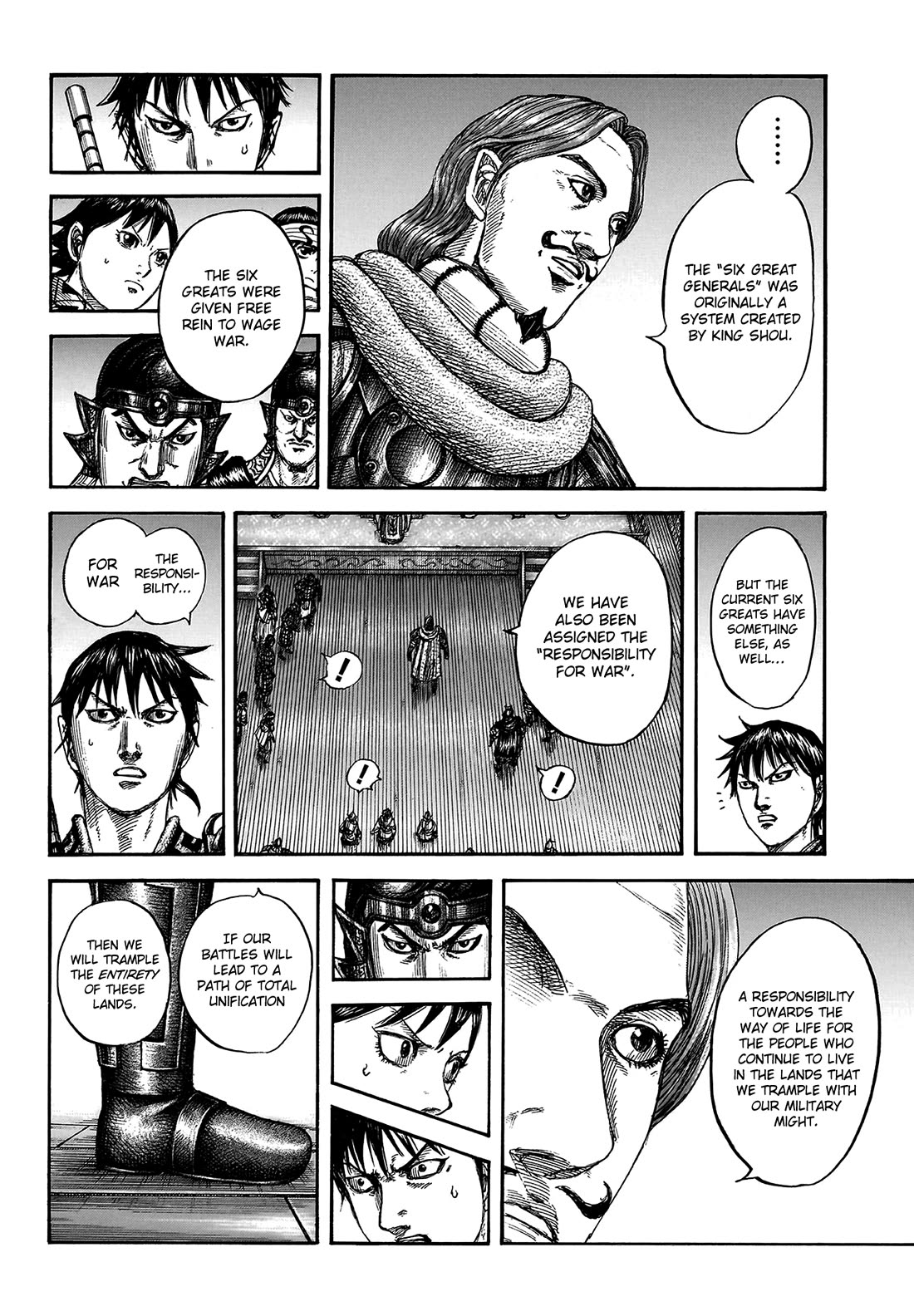 Kingdom manga, chapter 809, page 16 of 21